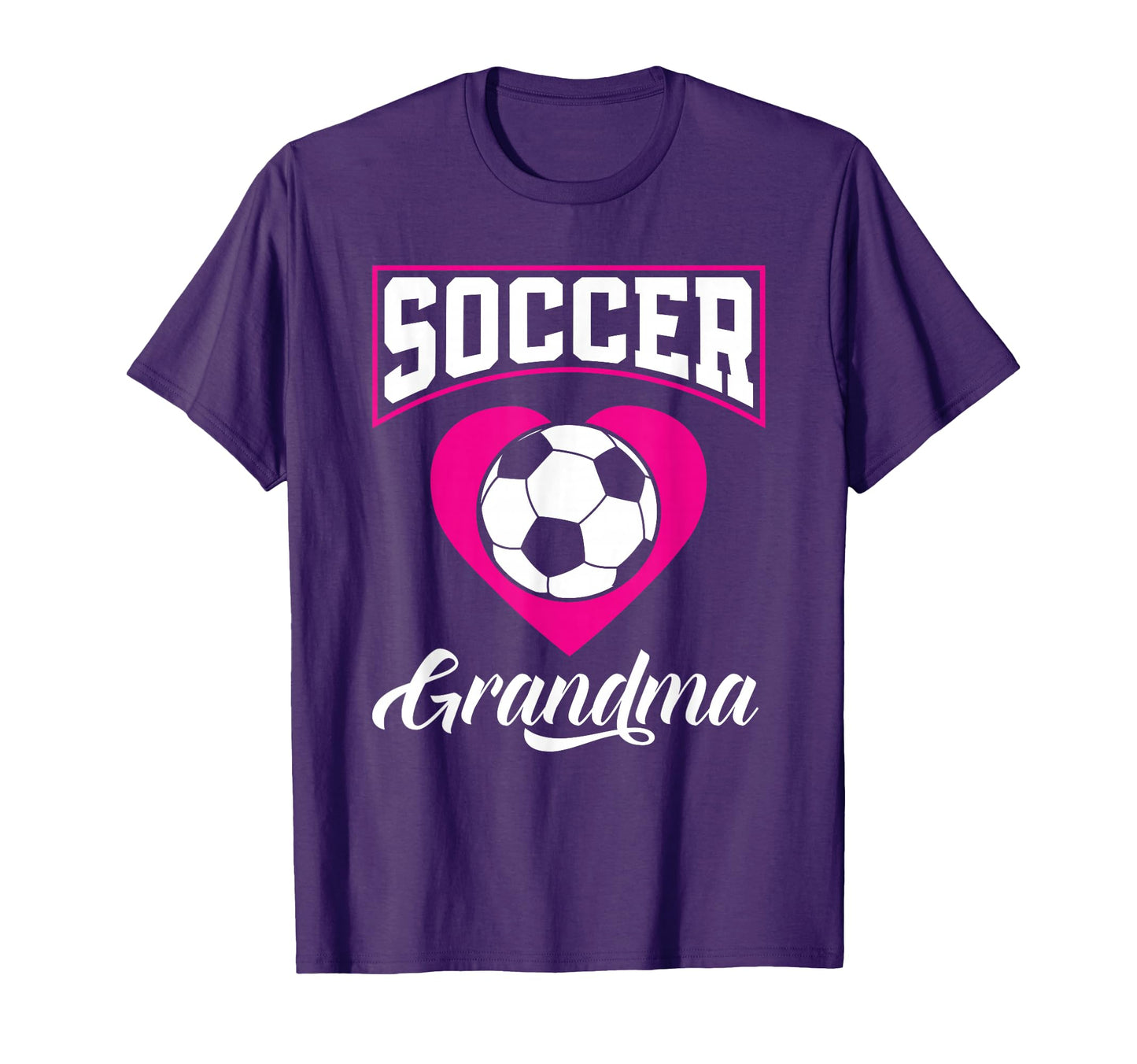 Soccer Grandma Heart Family Matching T-Shirt - Novelty Apparel Unisex - T-Shirt, Sweatshirt, Hoodie