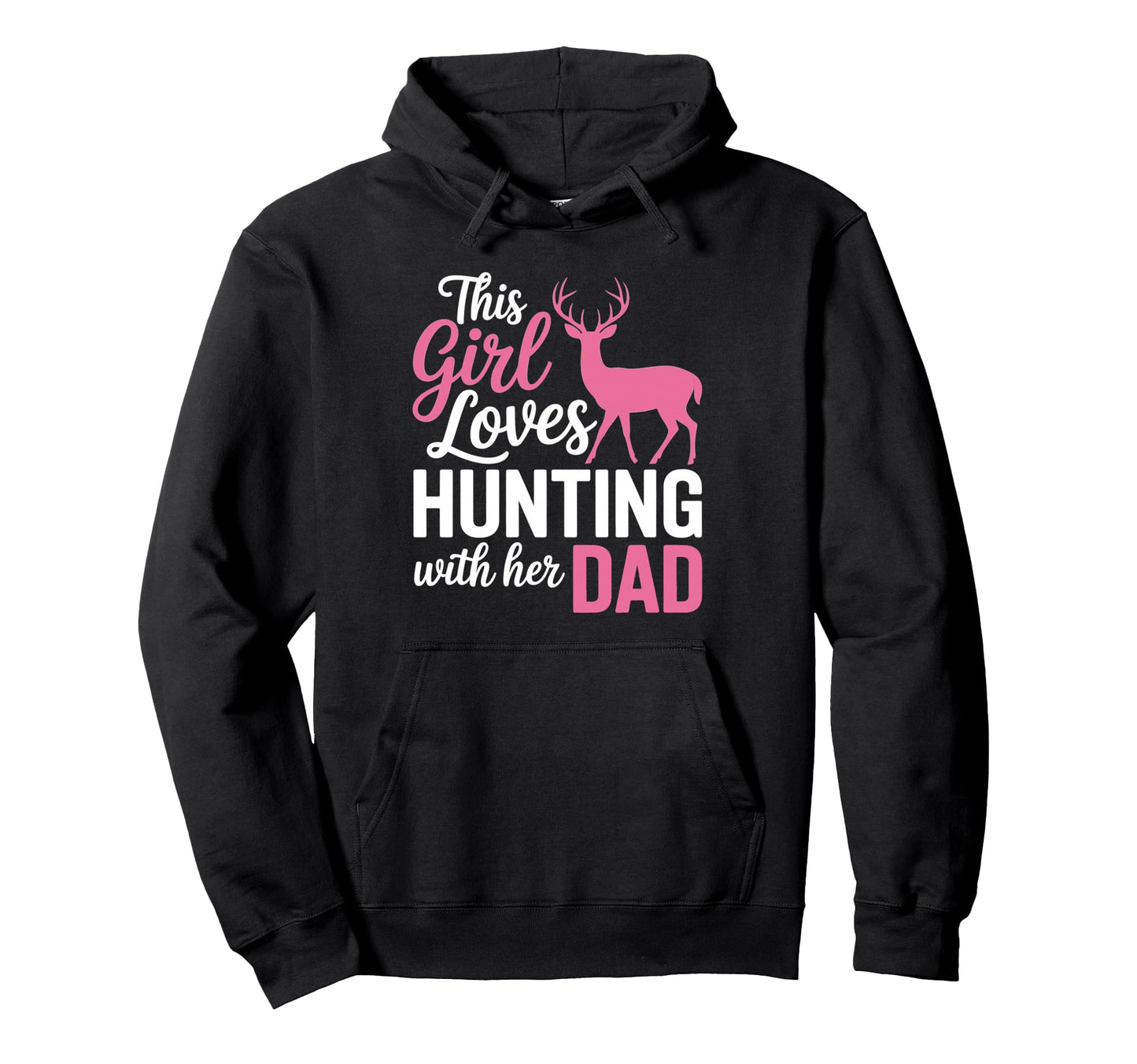 This Loves Hunting Her Dad Hoodie - Aesthetic Graphic Men Women - T-Shirt, Sweatshirt, Hoodie