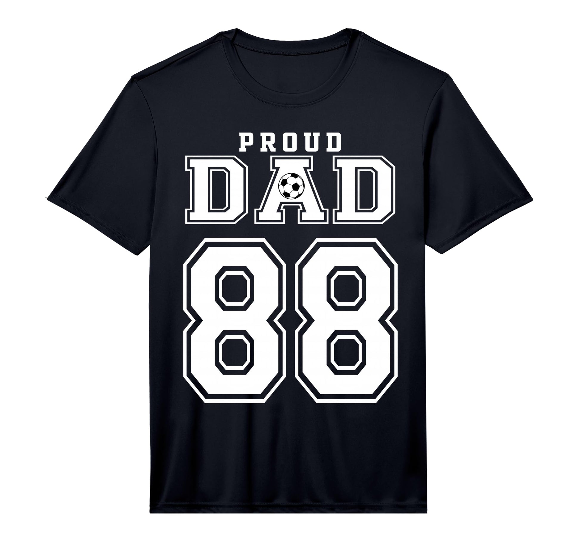 Number 88 Custom Proud Soccer Futbol T-Shirt - Fun Novelty Design Unisex - T-Shirt, Sweatshirt, Hoodie