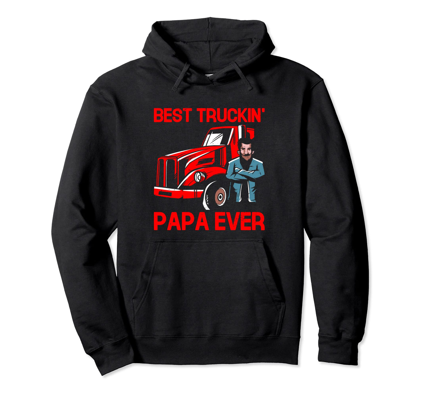 Truck Driver Trucker Freighter Delivery Hoodie - Custom Art Print Unisex - T-Shirt, Sweatshirt, Hoodie