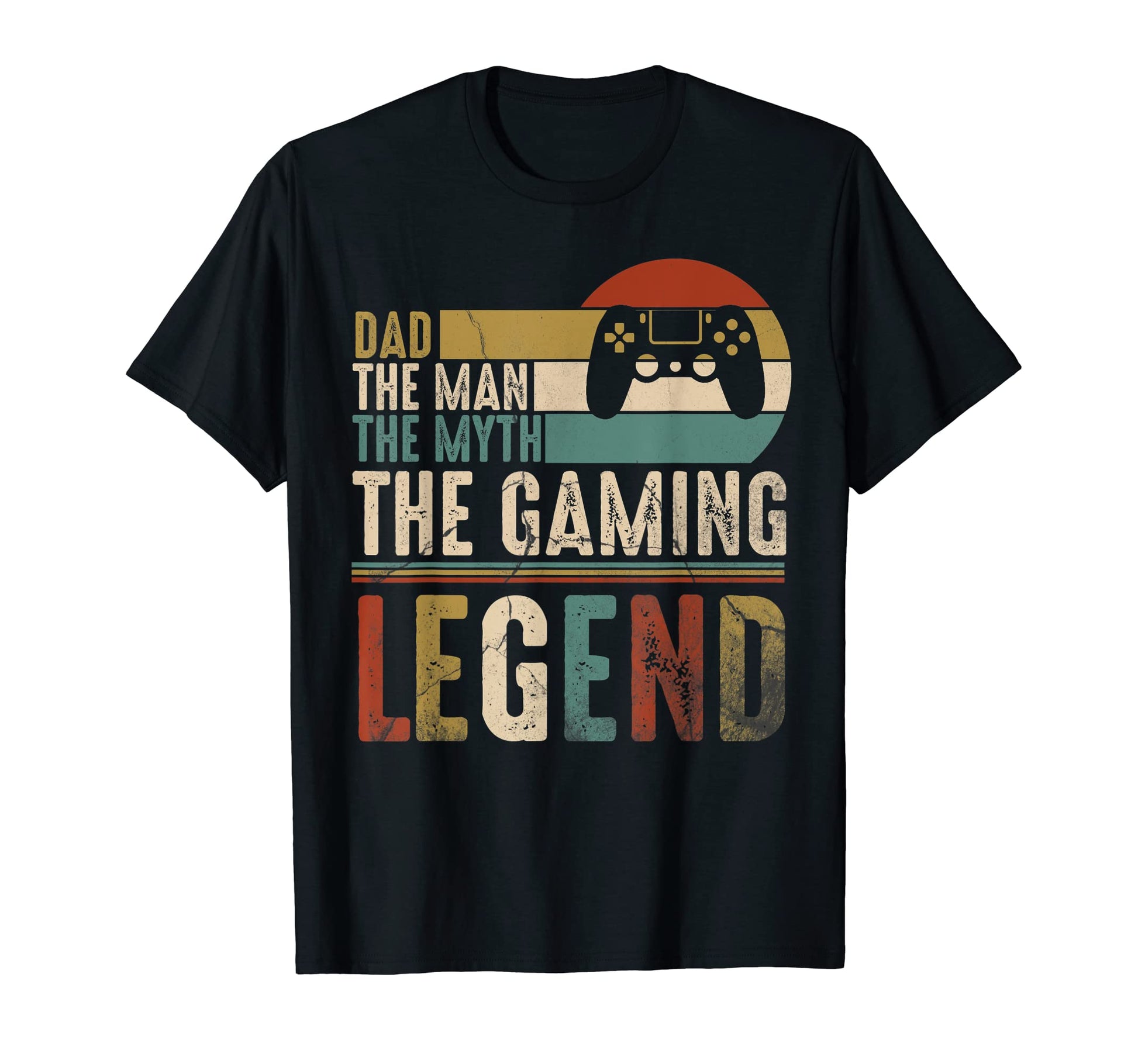 Dad Myth Gaming Legend Gamer Dad T-Shirt - Streetwear Style Men Women - T-Shirt, Sweatshirt, Hoodie