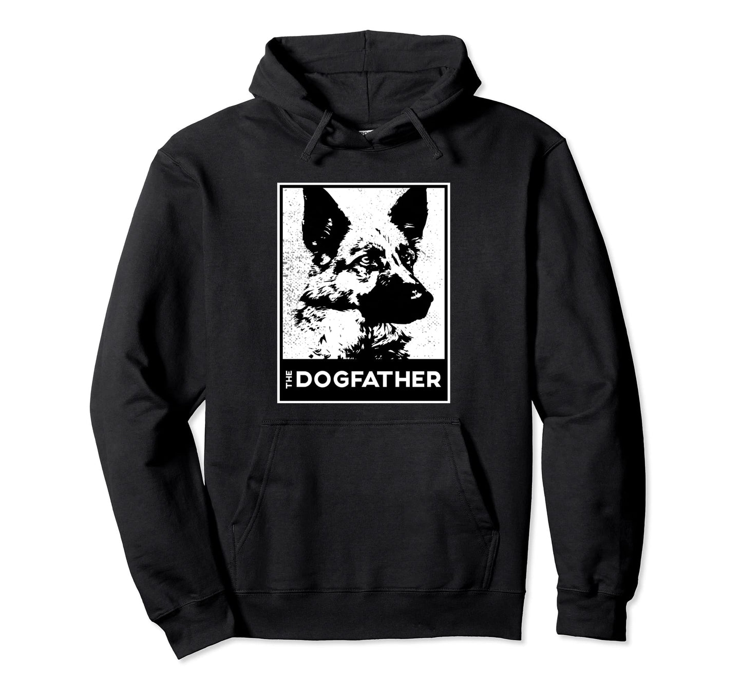German Shepherd Dog Father Funny Dog Dad Hoodie - Unique Graphic Men Women - T-Shirt, Sweatshirt, Hoodie