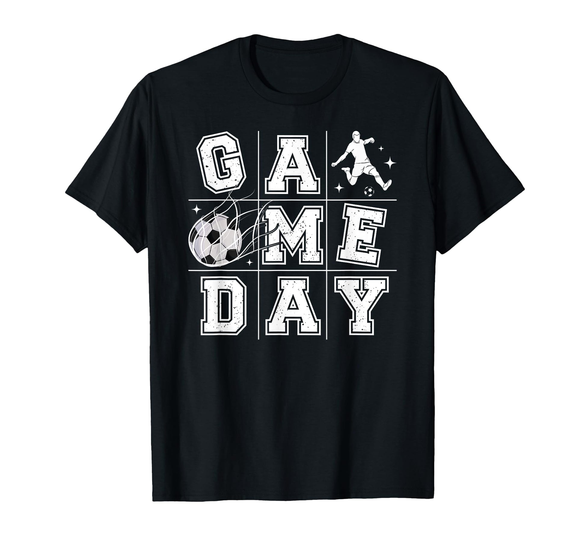 Game Day Funny Soccer Game Day T-Shirt - Aesthetic Graphic for Adults - T-Shirt, Sweatshirt, Hoodie