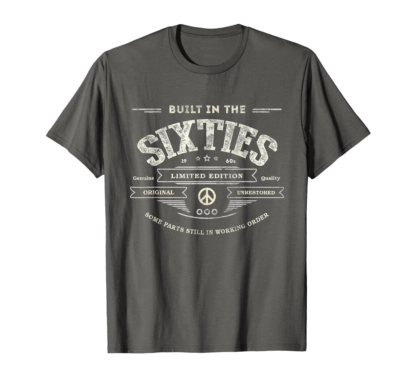 Built Sixties Funny 1966 T-Shirt - Casual Everyday Wear for Adults - T-Shirt, Sweatshirt, Hoodie