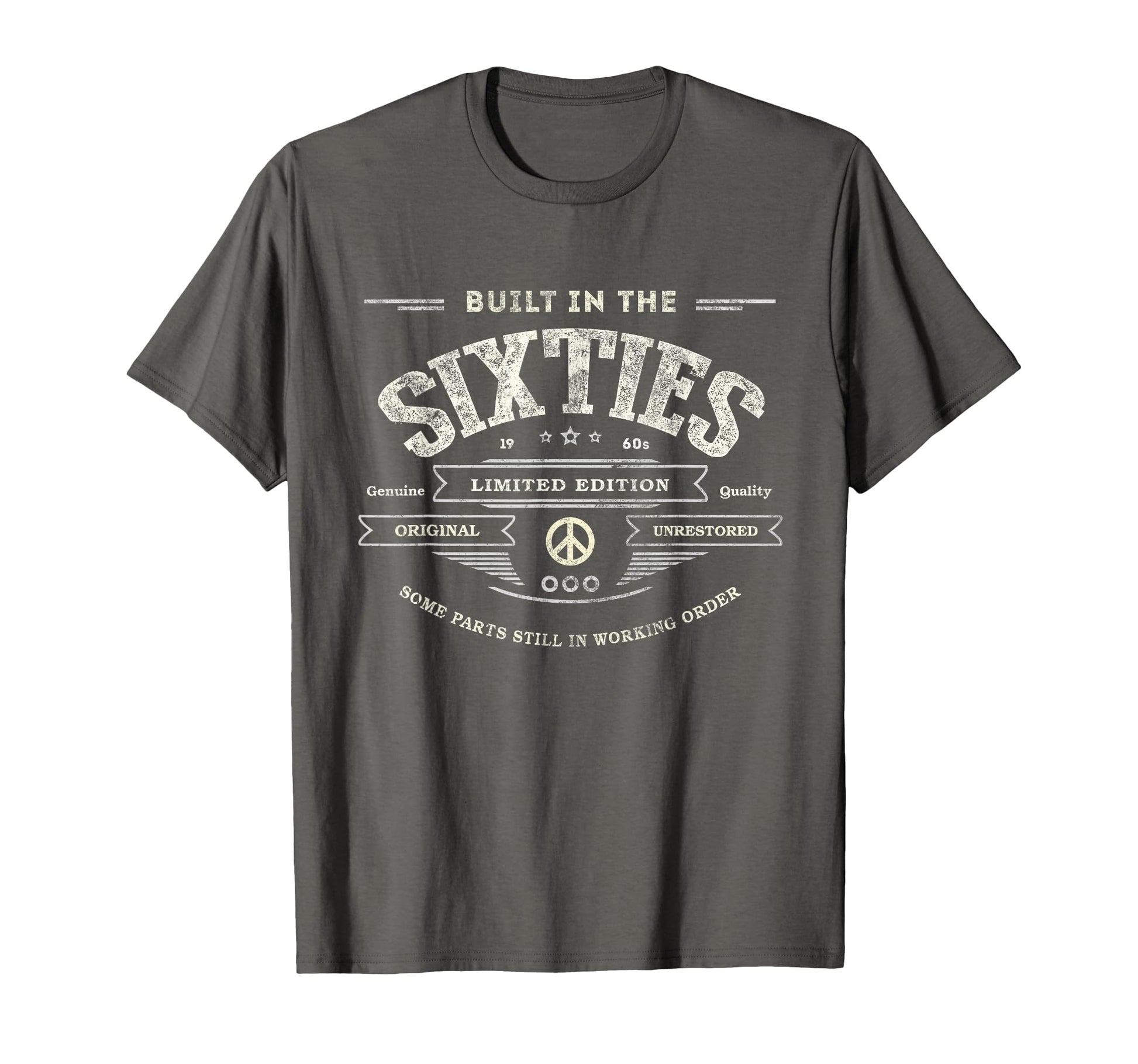 Built Sixties Funny 1966 T-Shirt - Casual Everyday Wear for Adults - T-Shirt, Sweatshirt, Hoodie