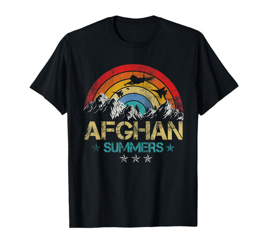 Afghanistan Summer Veteran Fighter Jet T-Shirt - Fun Novelty Design Unisex - T-Shirt, Sweatshirt, Hoodie