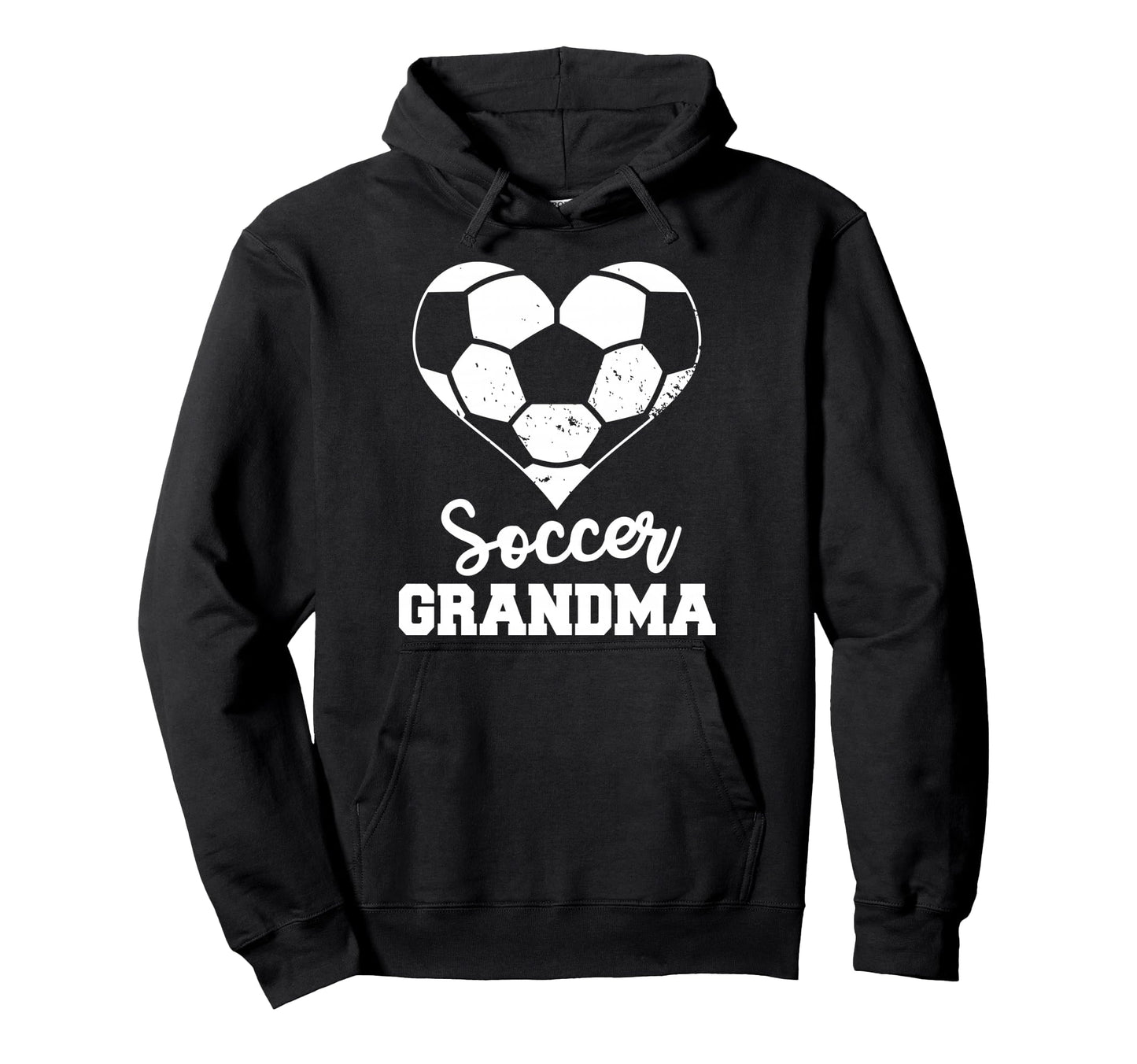 Soccer Grandma Heart Funny Soccer Hoodie - Aesthetic Graphic Men Women - T-Shirt, Sweatshirt, Hoodie