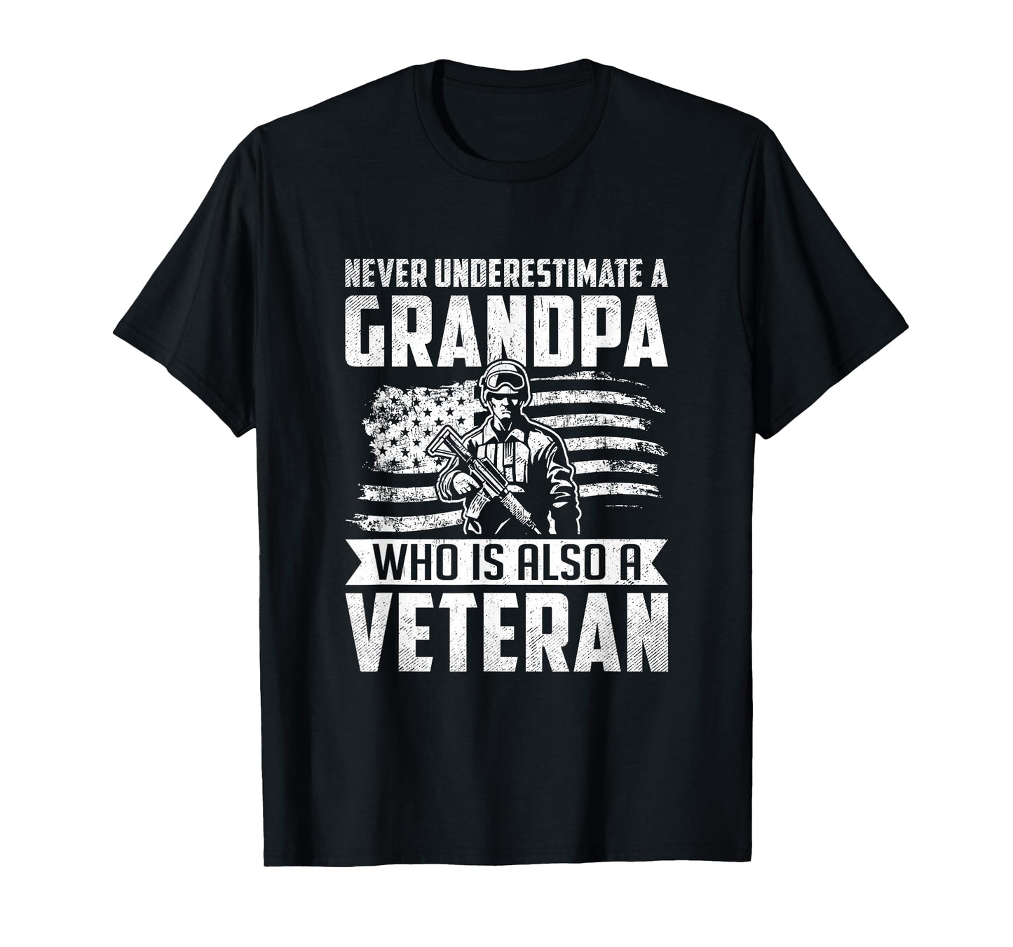 Never Underestimate Grandpa Who Is T-Shirt - Streetwear Style for Adults - T-Shirt, Sweatshirt, Hoodie