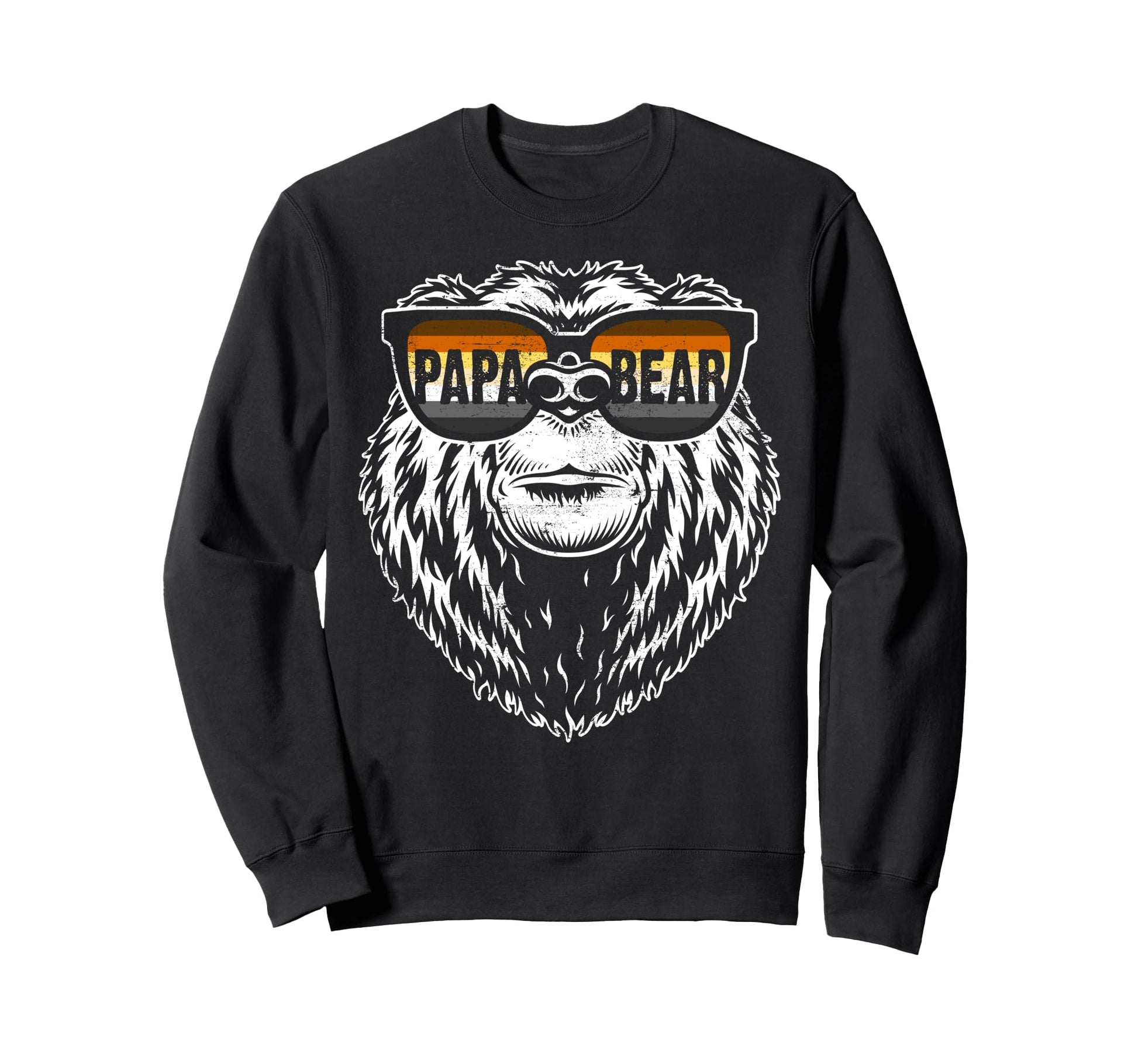 Papa Bear Gay Pride Sunglasses Sweatshirt - Streetwear Style for Adults - T-Shirt, Sweatshirt, Hoodie