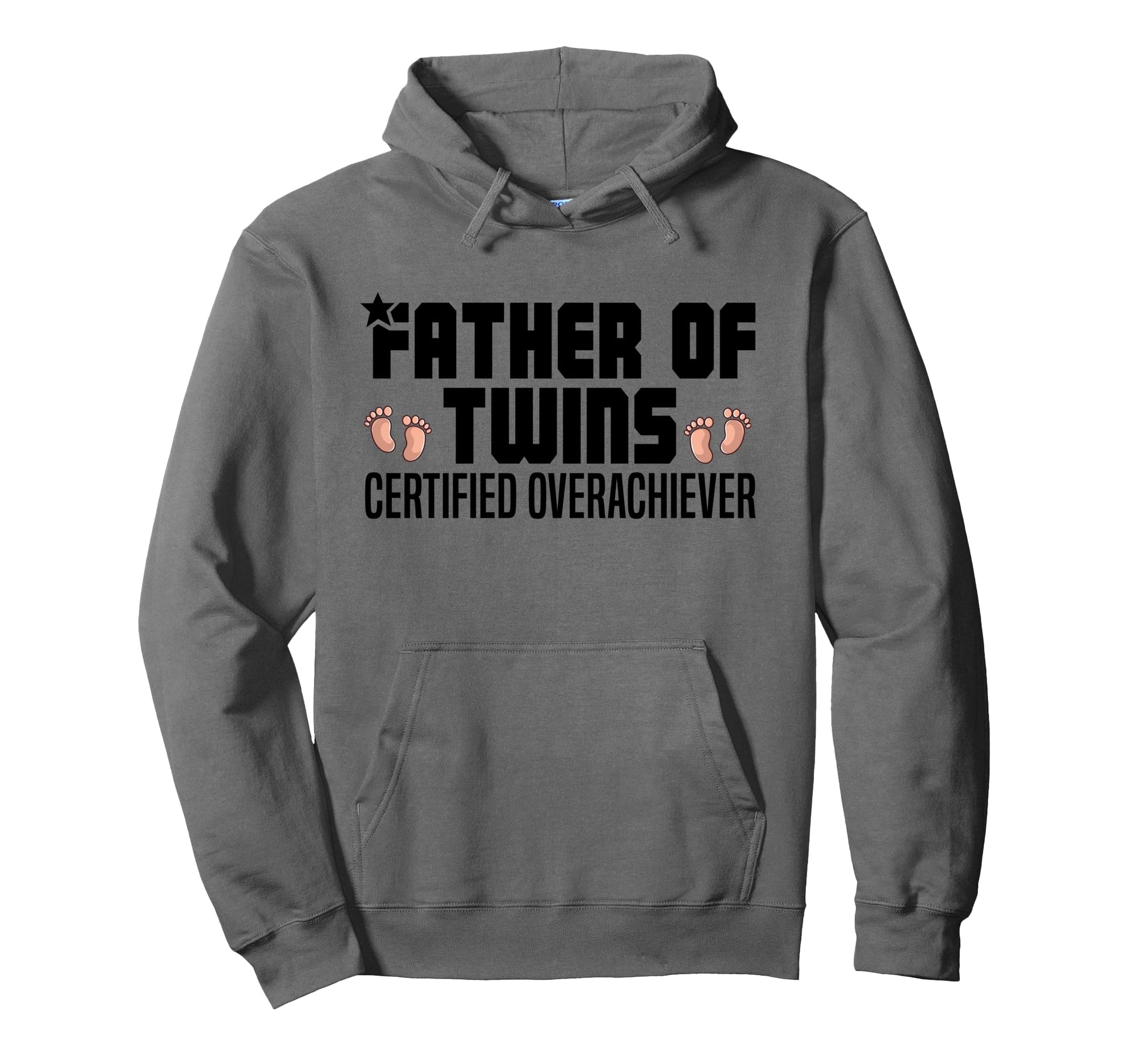 Father Twins Dad Fathers Day Funny Hoodie - Custom Art Print Men Women - T-Shirt, Sweatshirt, Hoodie