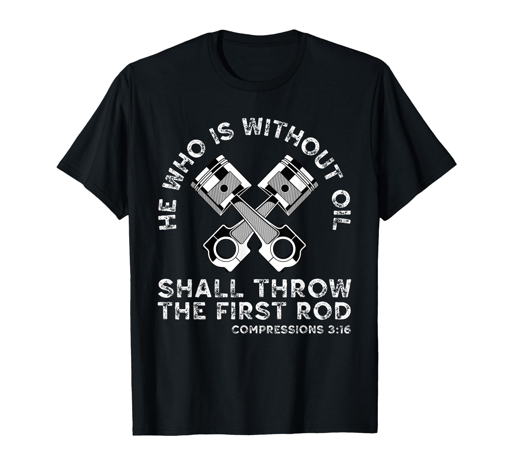 He Who Is Without Oil Shall Throw First T-Shirt - Streetwear Style Unisex - T-Shirt, Sweatshirt, Hoodie