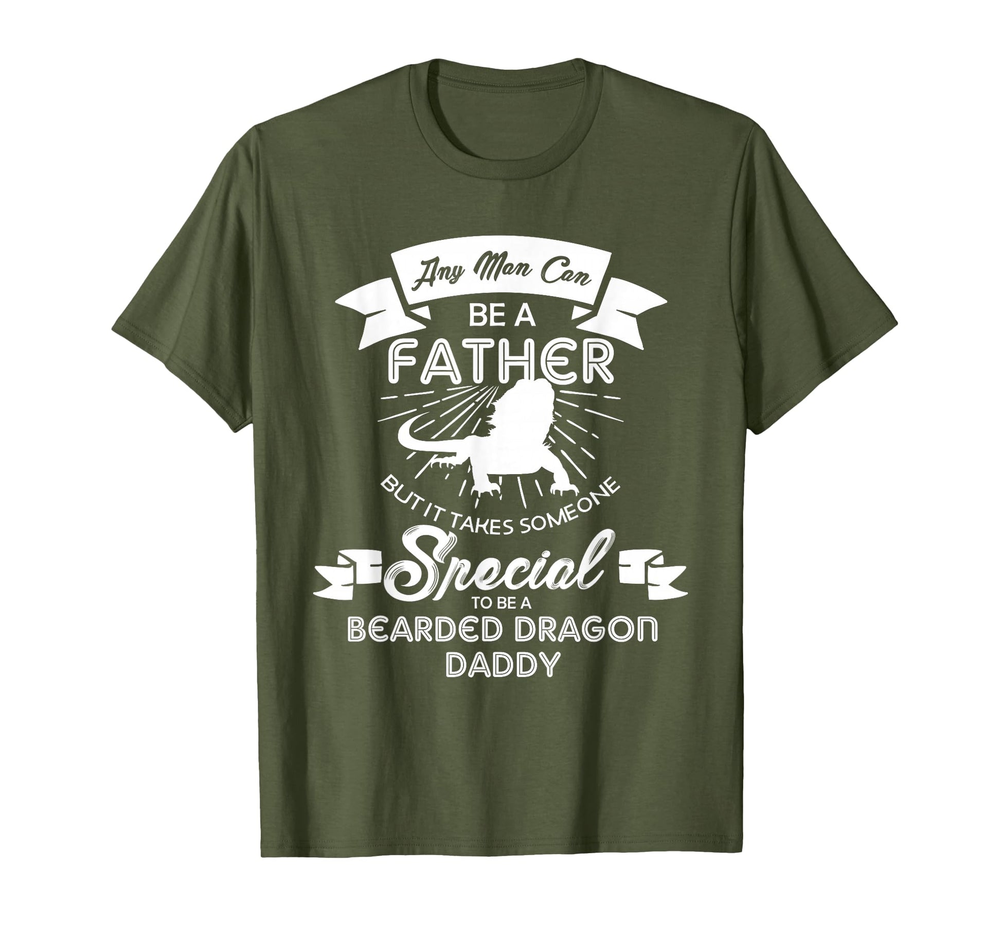 Bearded Dragon Dad Funny Fathers Day T-Shirt - Unique Graphic for Adults - T-Shirt, Sweatshirt, Hoodie