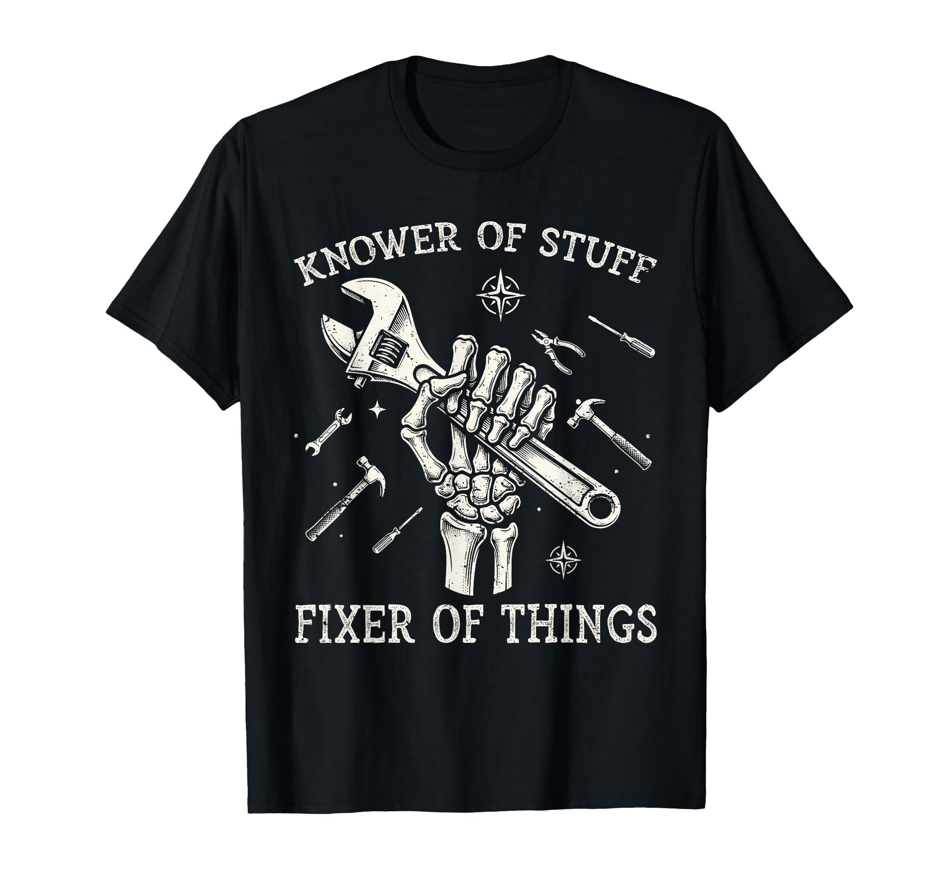Knower Stuff Fixer Things Funny T-Shirt - Fun Novelty Design Unisex - T-Shirt, Sweatshirt, Hoodie