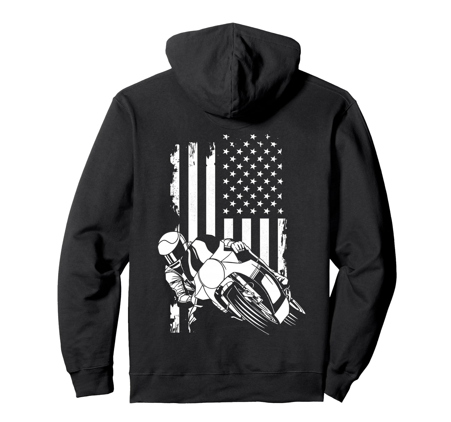 Motorcycle Motorcycle Hoodie - Custom Art Print for Adults - T-Shirt, Sweatshirt, Hoodie