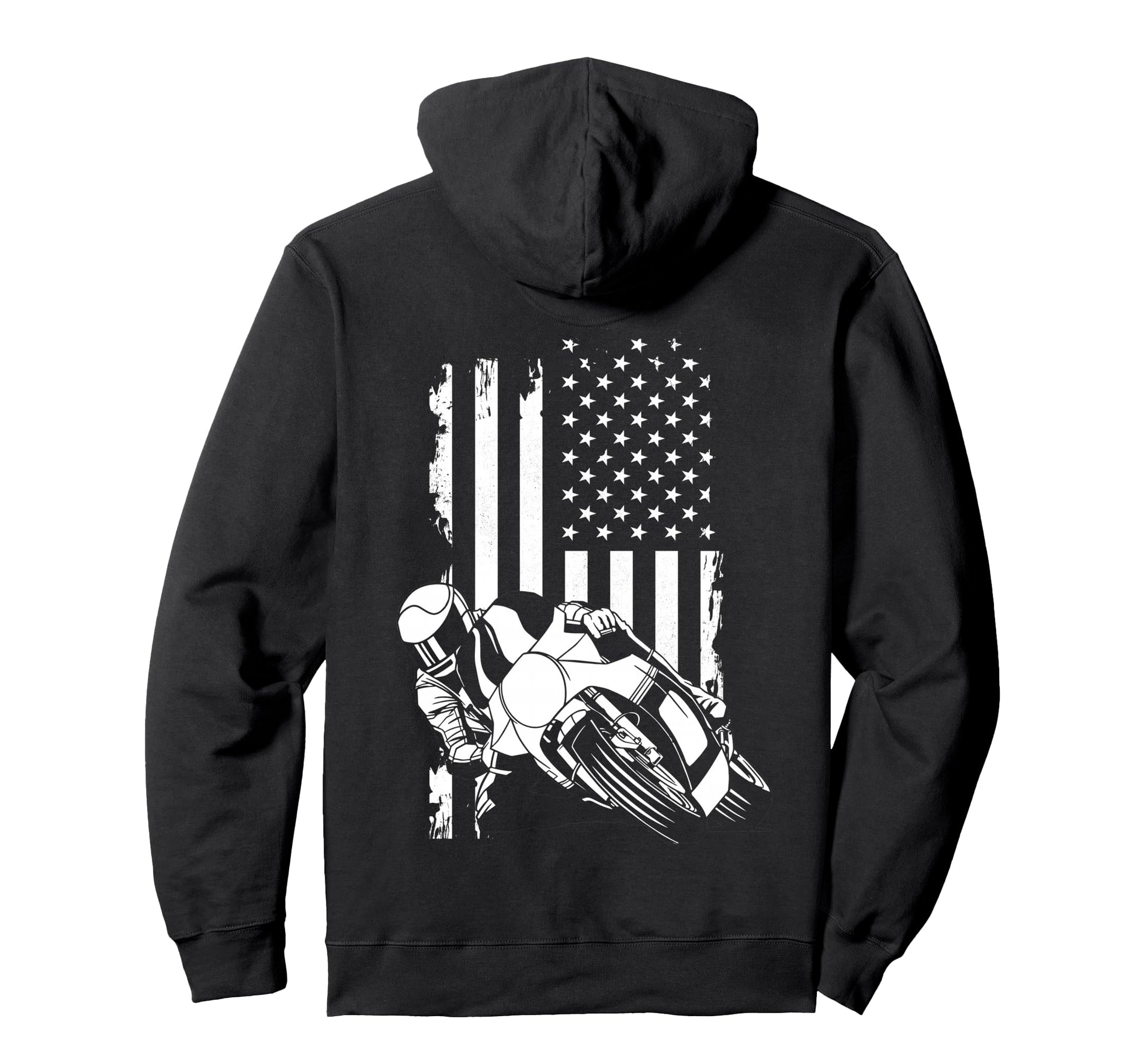 Motorcycle Motorcycle Hoodie - Custom Art Print for Adults - T-Shirt, Sweatshirt, Hoodie
