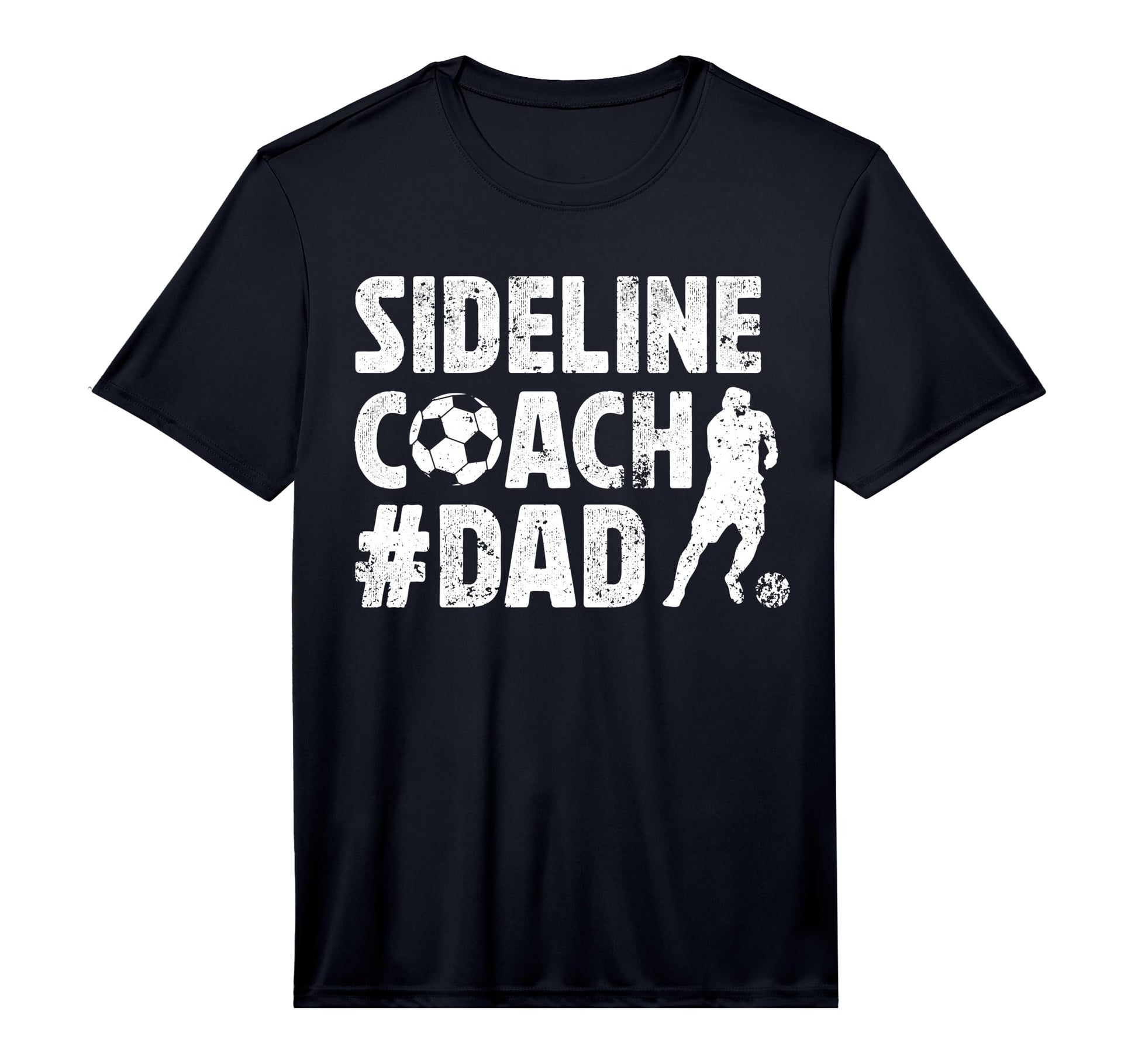 Mens Sideline Coach Soccer Dad Soccer T-Shirt - Trendy Graphic Unisex - T-Shirt, Sweatshirt, Hoodie