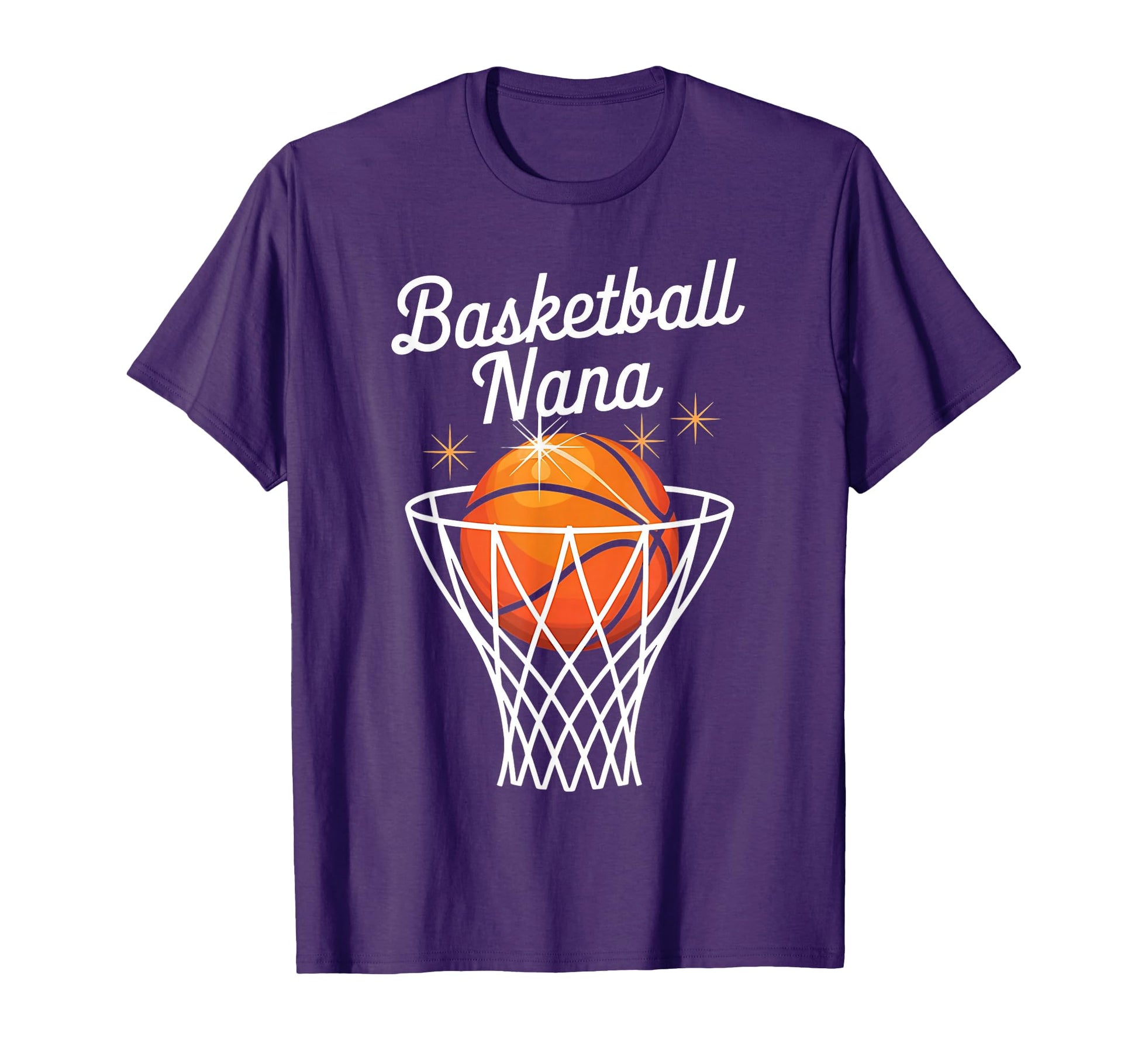 Basketball Grandma Nana T-Shirt - Casual Everyday Wear for Adults - T-Shirt, Sweatshirt, Hoodie