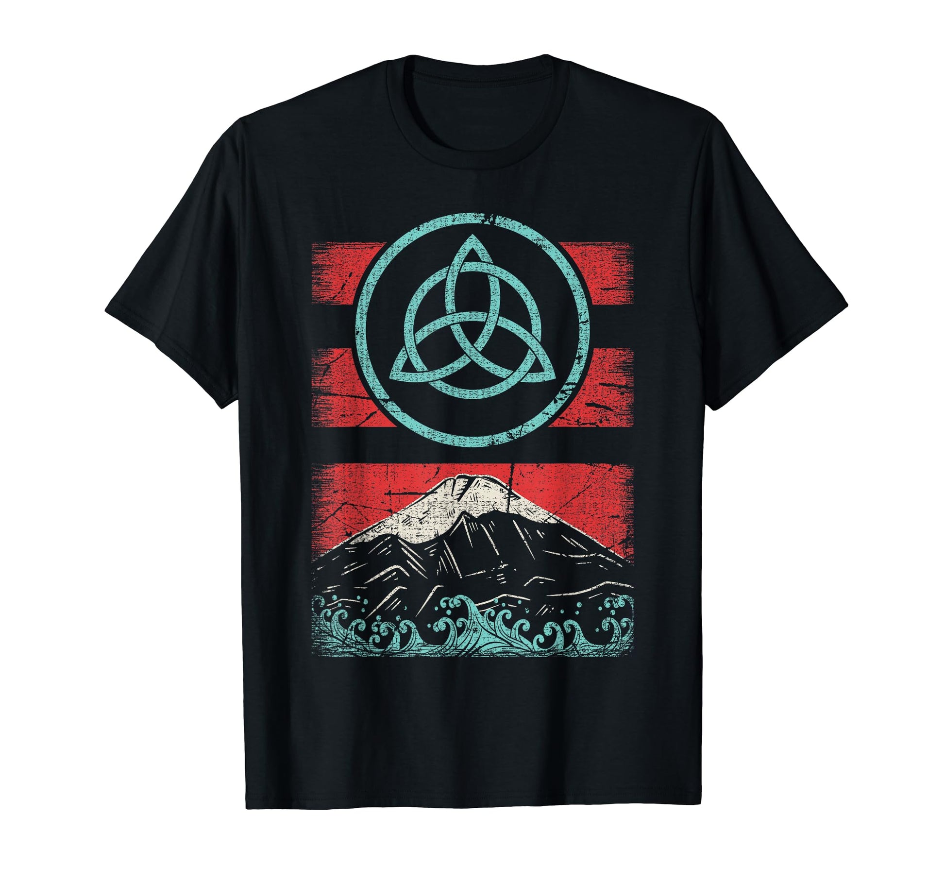 Trinity Celtic Knot 80S Triquetra Gift T-Shirt - Minimalist Print Men Women - T-Shirt, Sweatshirt, Hoodie