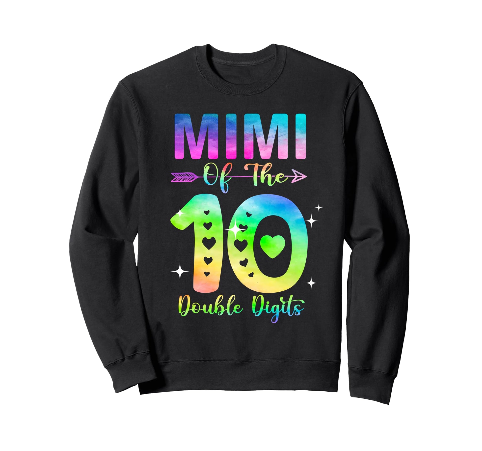 Mimi Birthday Double Digits 10Th Sweatshirt - Aesthetic Graphic Unisex - T-Shirt, Sweatshirt, Hoodie