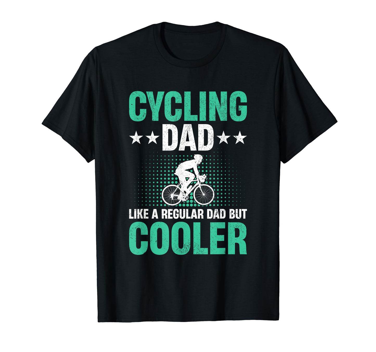 Father Bike Cycling Dad Like Regular Dad T-Shirt - Minimalist Print Unisex - T-Shirt, Sweatshirt, Hoodie