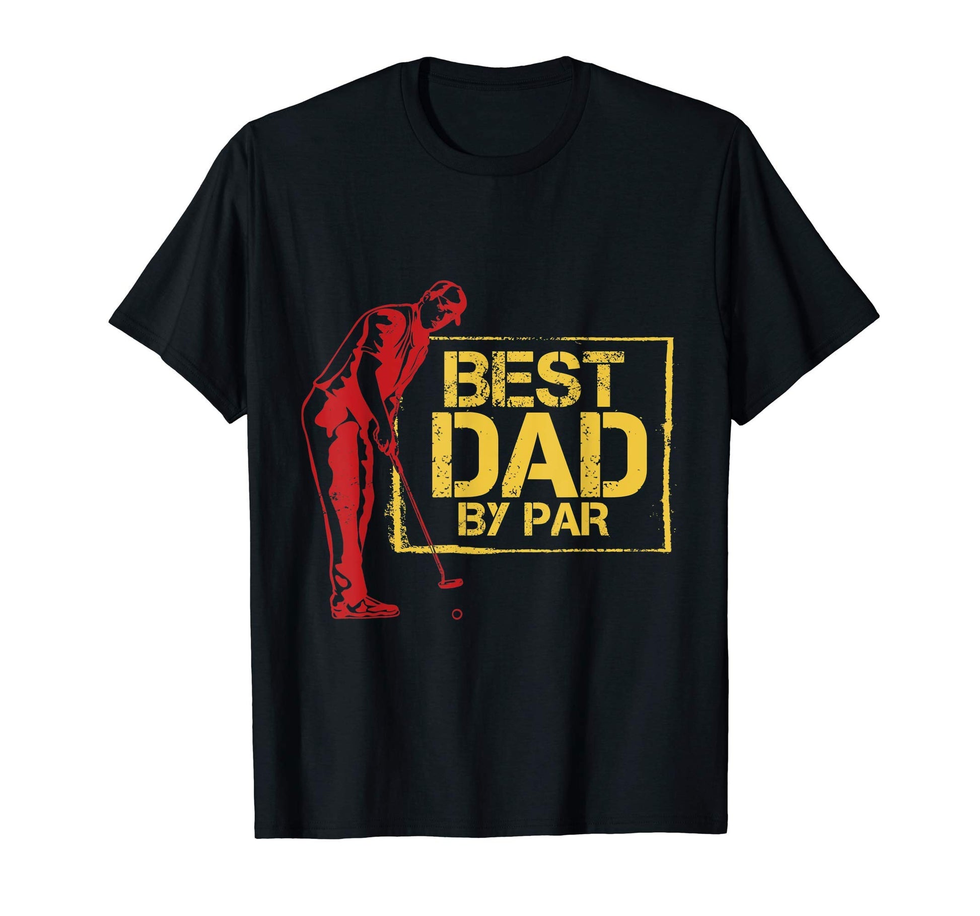 Best Dad Par Daddy Fathers Day Golf Mens T-Shirt - Minimalist Print Unisex - T-Shirt, Sweatshirt, Hoodie