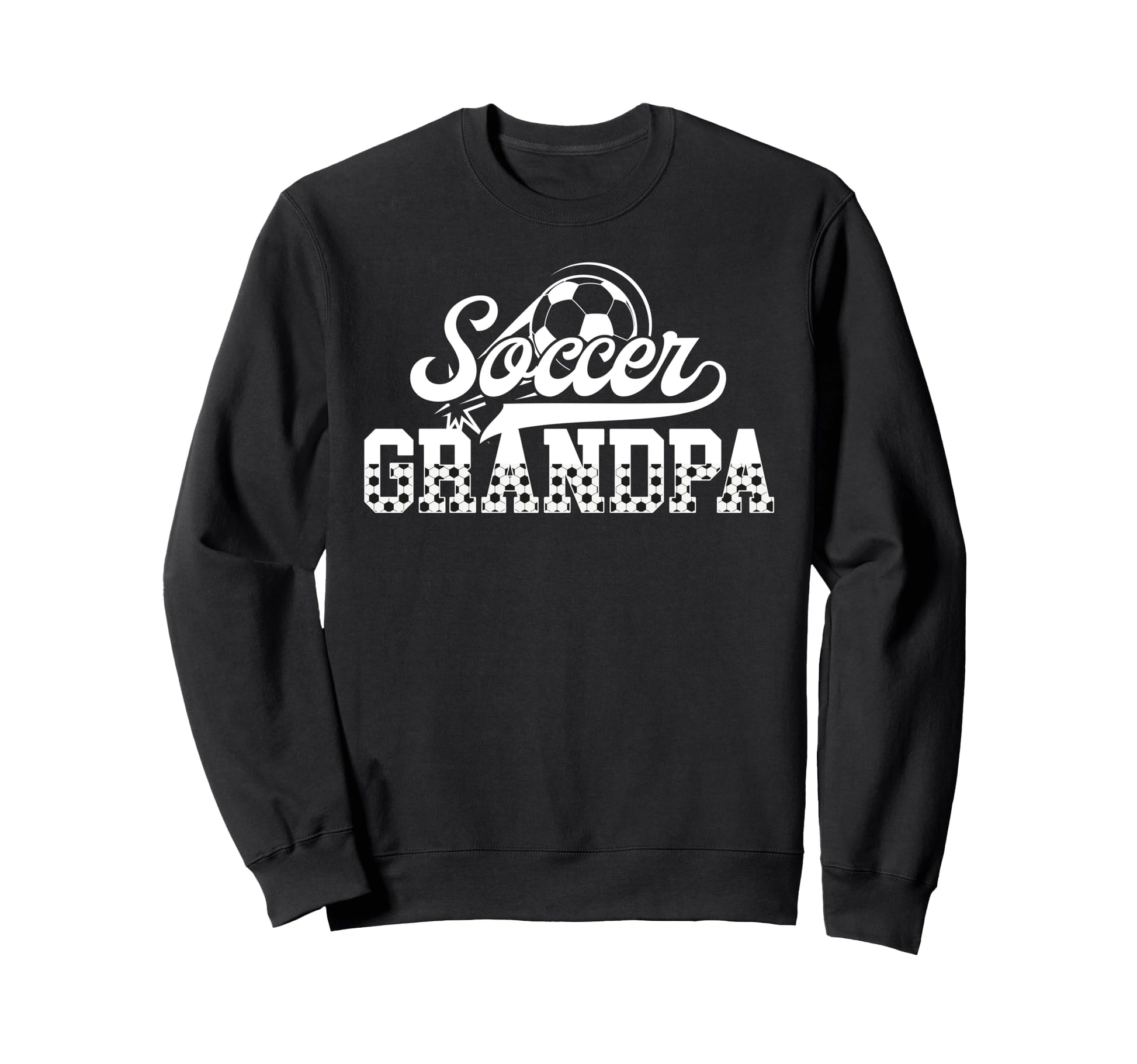 Soccer Grandpa Soccer Player Grandpa Sweatshirt - Graphic Print Unisex - T-Shirt, Sweatshirt, Hoodie