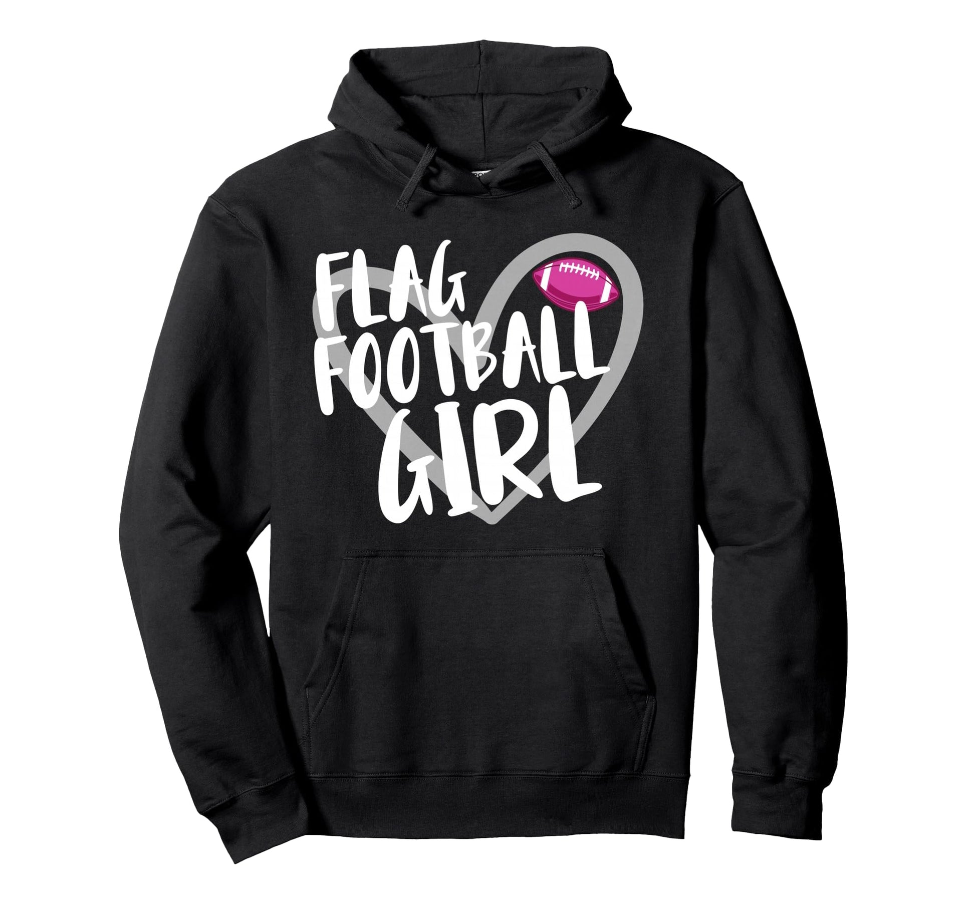Flag Football Outfits Flag Sweatshirt - Casual Everyday Wear for Adults - T-Shirt, Sweatshirt, Hoodie