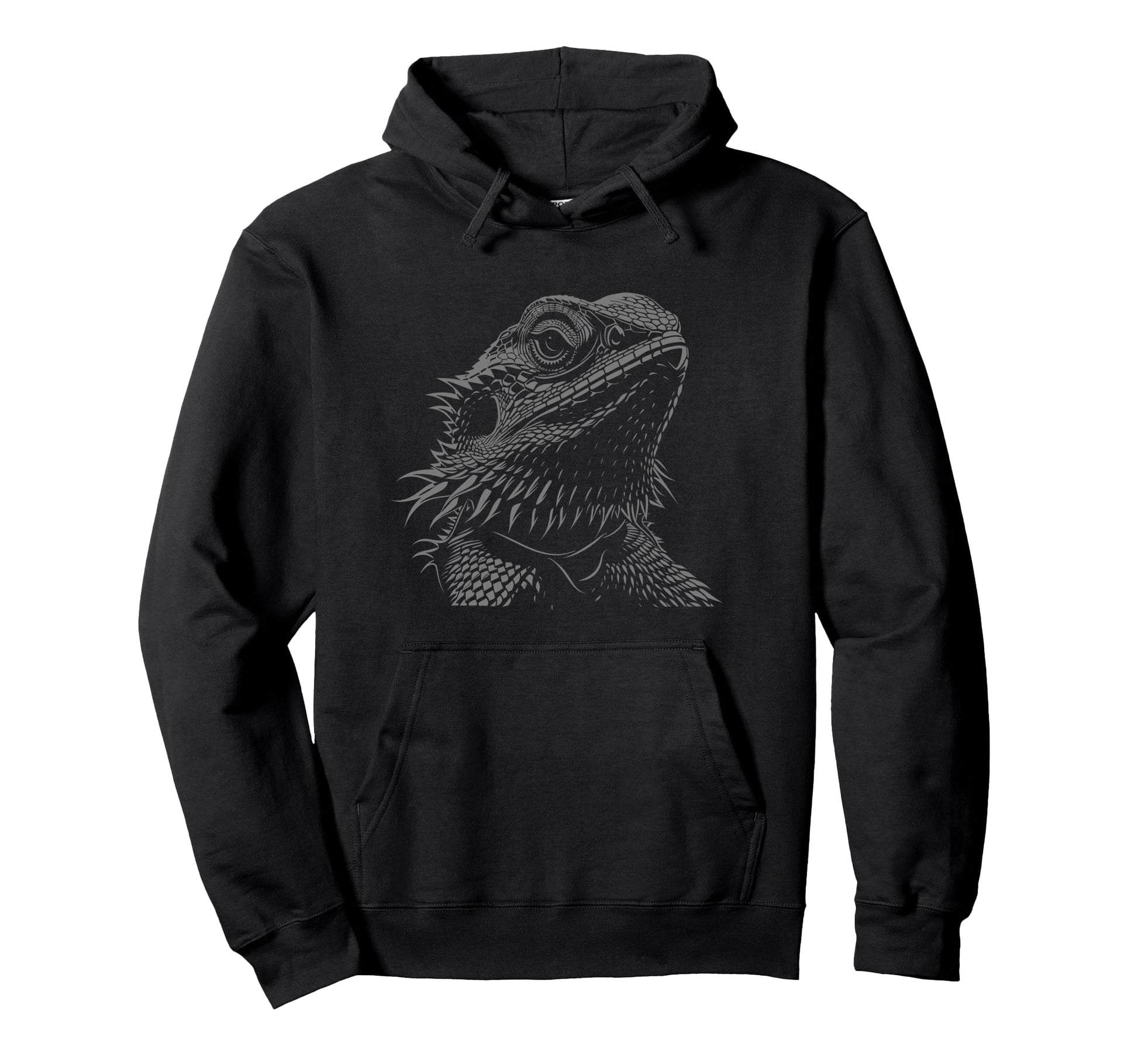 Bearded Dragon Hoodie - Fun Novelty Design Unisex - T-Shirt, Sweatshirt, Hoodie