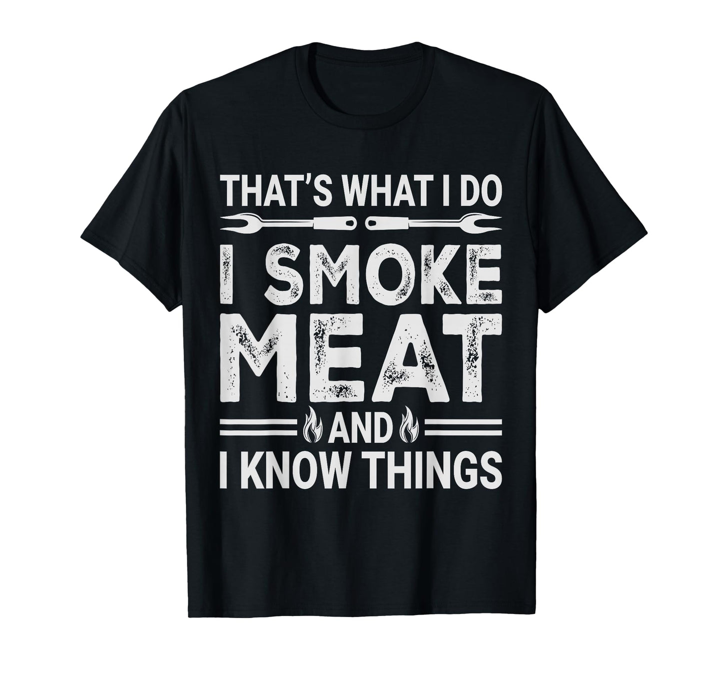 Bbq Grilling Dad Smoking Meat T-Shirt - Aesthetic Graphic for Adults - T-Shirt, Sweatshirt, Hoodie