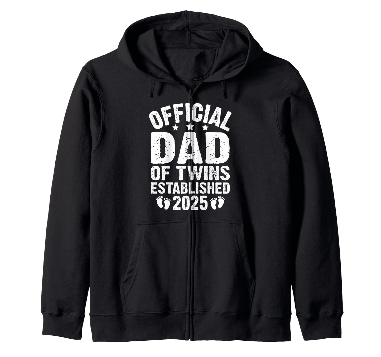 Dad Twins Established 2025 Father Gift Hoodie - Unique Graphic for Adults - T-Shirt, Sweatshirt, Hoodie