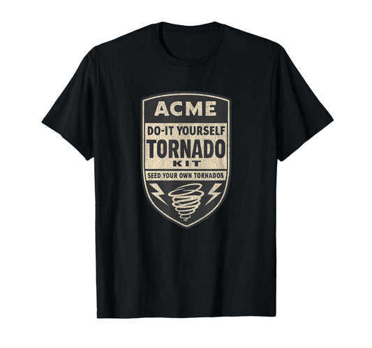 Acme Tornado Kit Funny Cartoon T-Shirt - Custom Art Print Men Women - T-Shirt, Sweatshirt, Hoodie