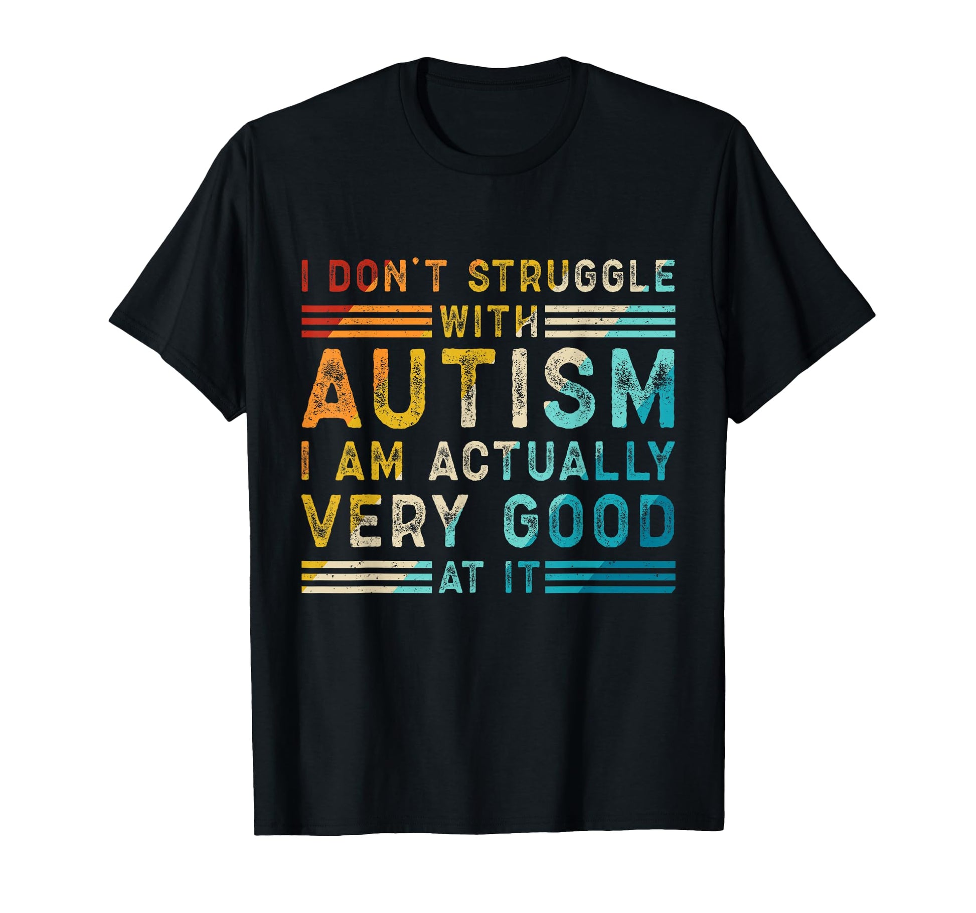 Funny Autism Neurodivergent Pride T-Shirt - Graphic Print for Adults - T-Shirt, Sweatshirt, Hoodie