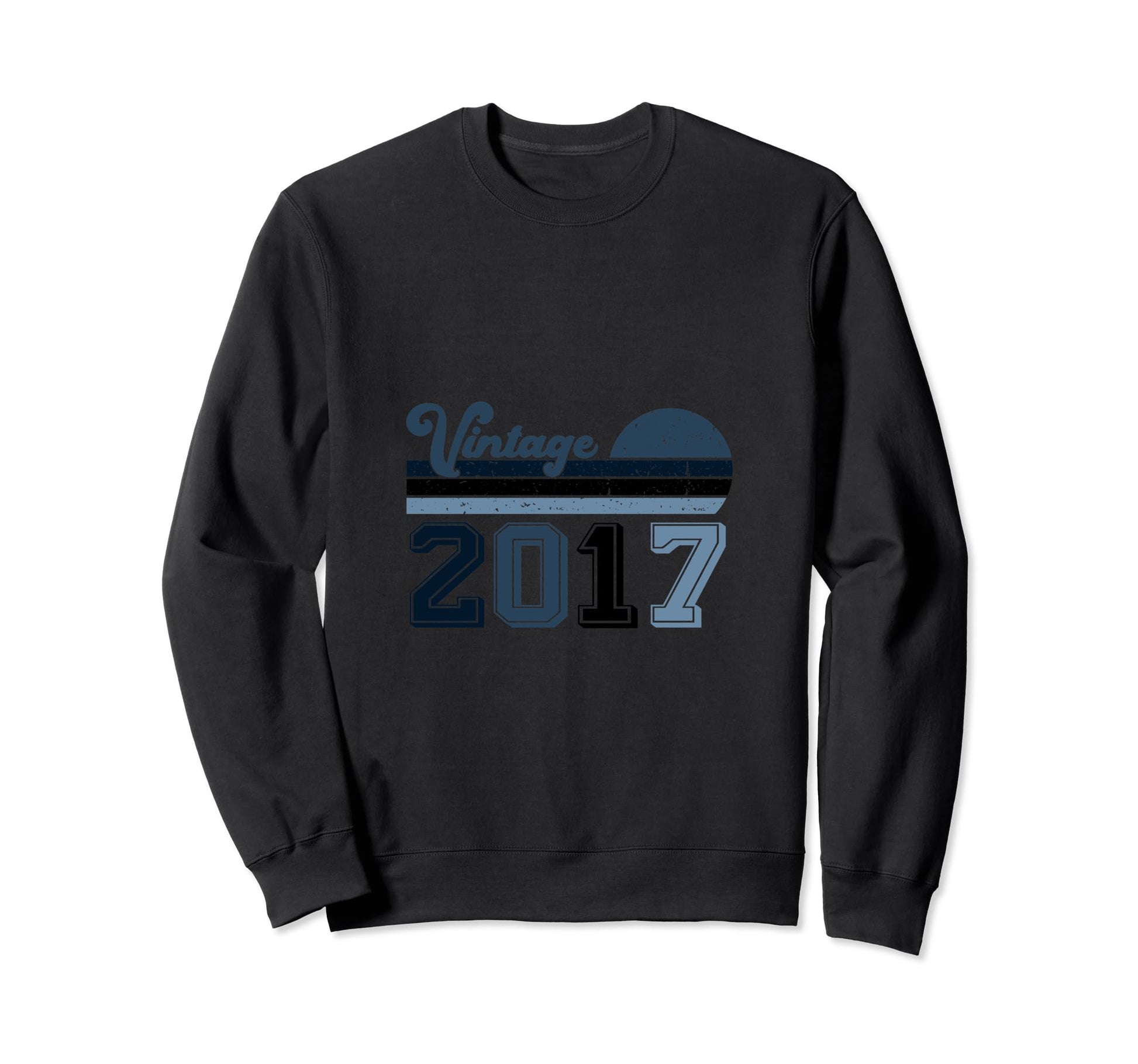 Year 2017 Gift Birthday Mom Dad Sweatshirt - Minimalist Print for Adults - T-Shirt, Sweatshirt, Hoodie