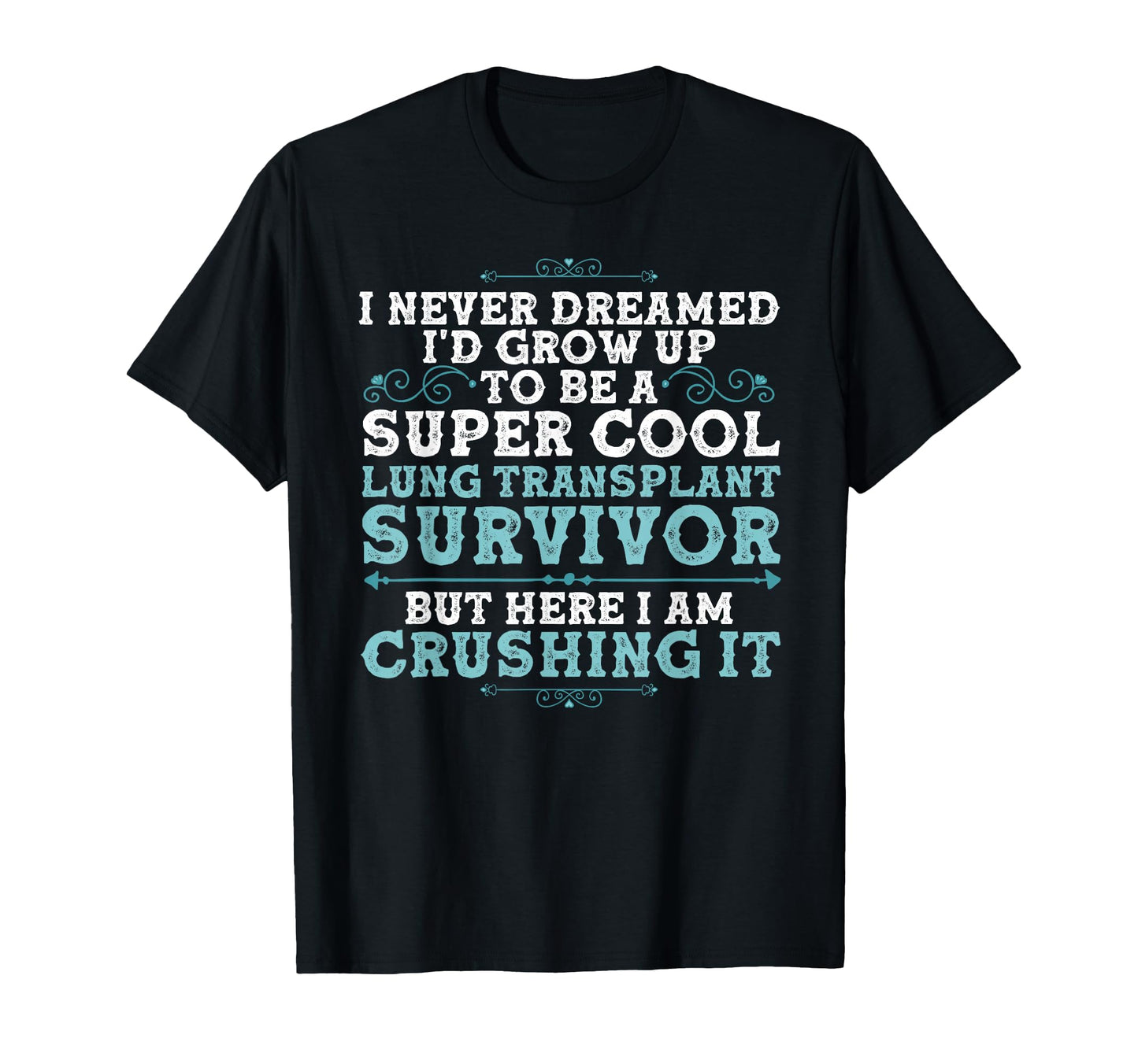 Funny Lung Transplant Organ Transplant T-Shirt - Graphic Print for Adults - T-Shirt, Sweatshirt, Hoodie