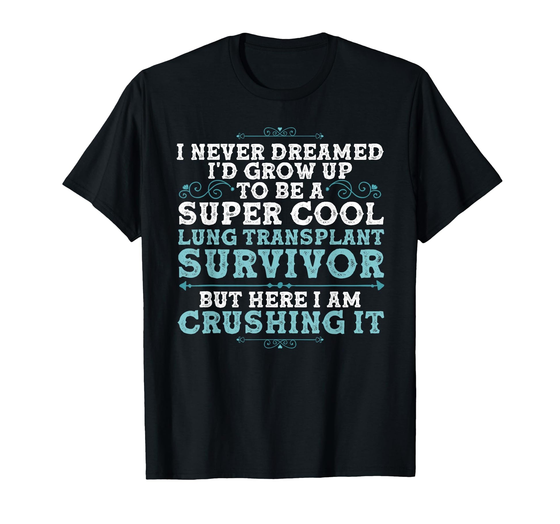 Funny Lung Transplant Organ Transplant T-Shirt - Graphic Print for Adults - T-Shirt, Sweatshirt, Hoodie