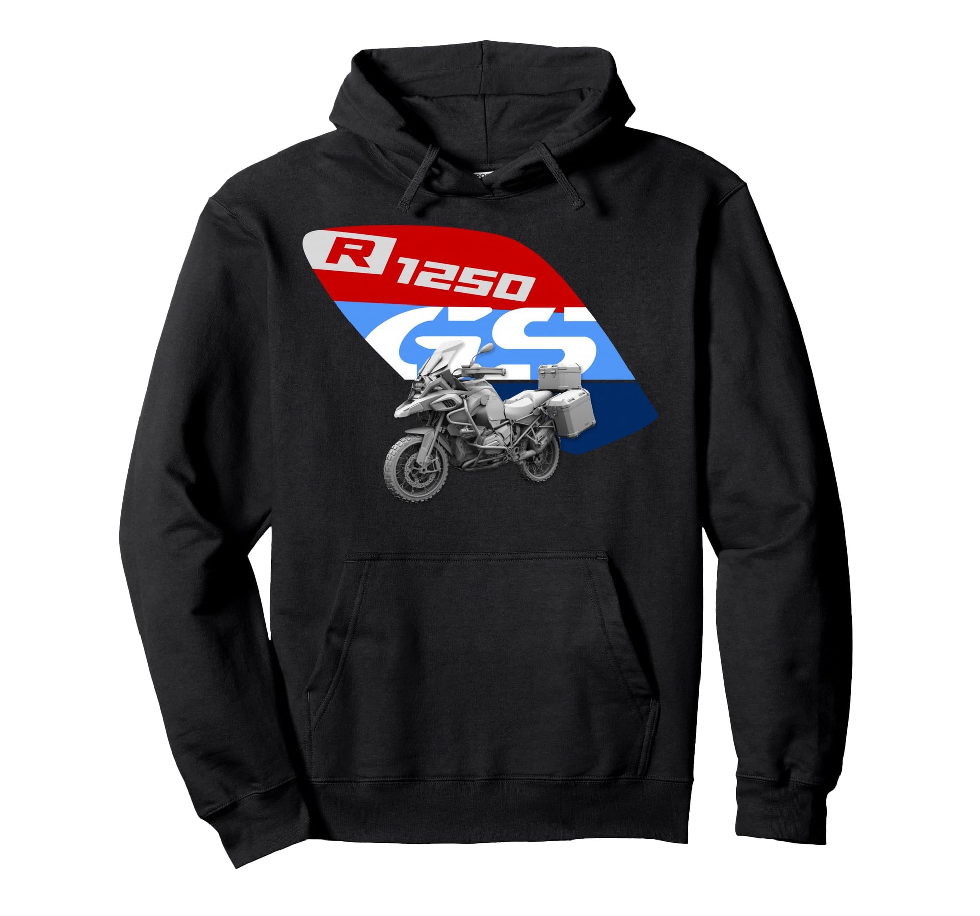 R 1250 Gs Adventure Bike Hoodie - Casual Everyday Wear for Adults - T-Shirt, Sweatshirt, Hoodie