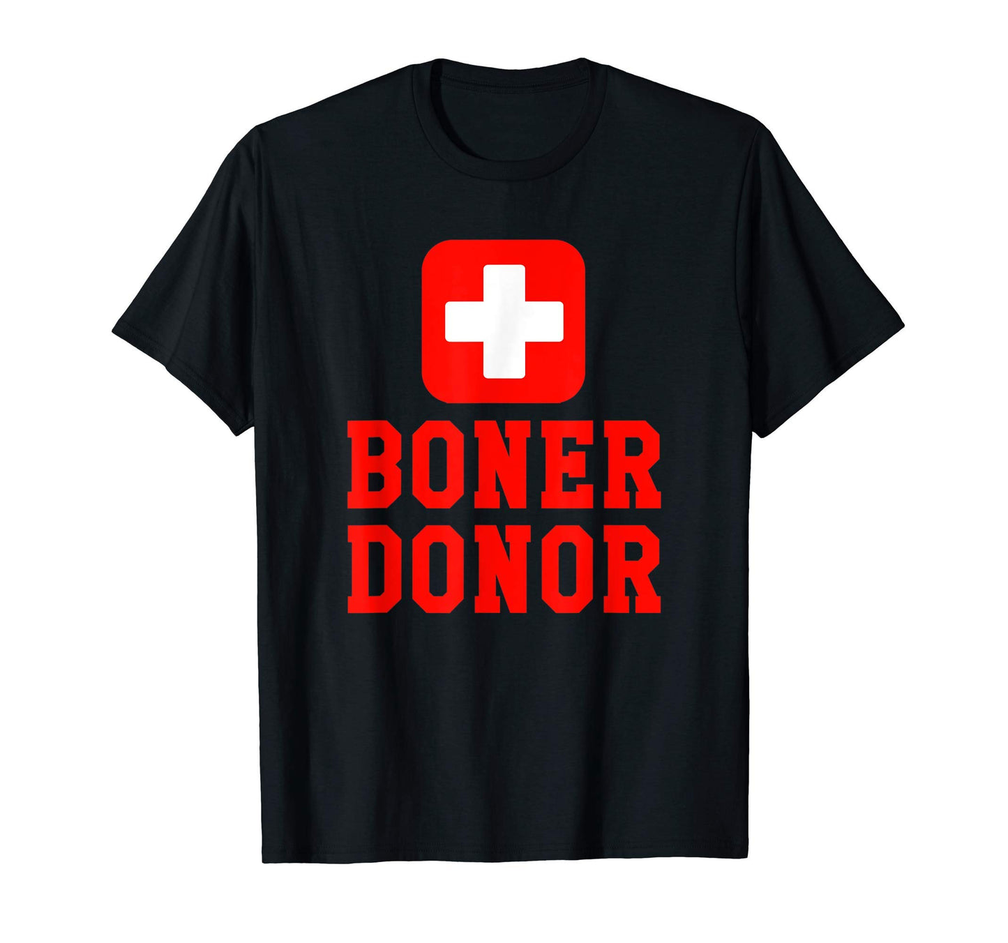 Boner Donor Funny Naughty Dad Joke T-Shirt - Minimalist Print Men Women - T-Shirt, Sweatshirt, Hoodie