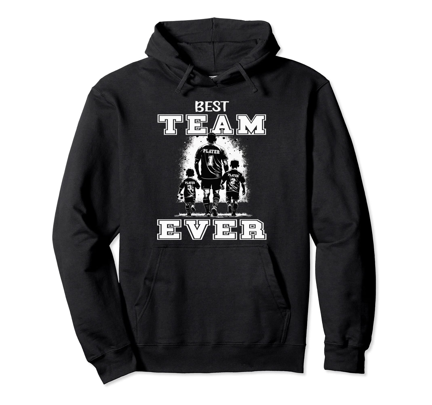 Football Papa Best Team Ever 2 S Hne Hoodie - Streetwear Style for Adults - T-Shirt, Sweatshirt, Hoodie