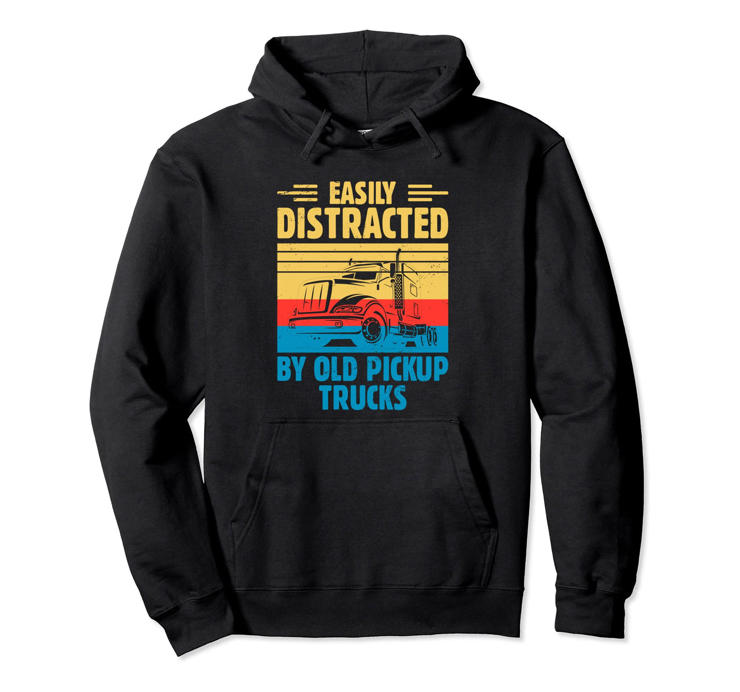 Truck Driver Trucker Freighter Delivery Hoodie - Novelty Apparel Men Women - T-Shirt, Sweatshirt, Hoodie