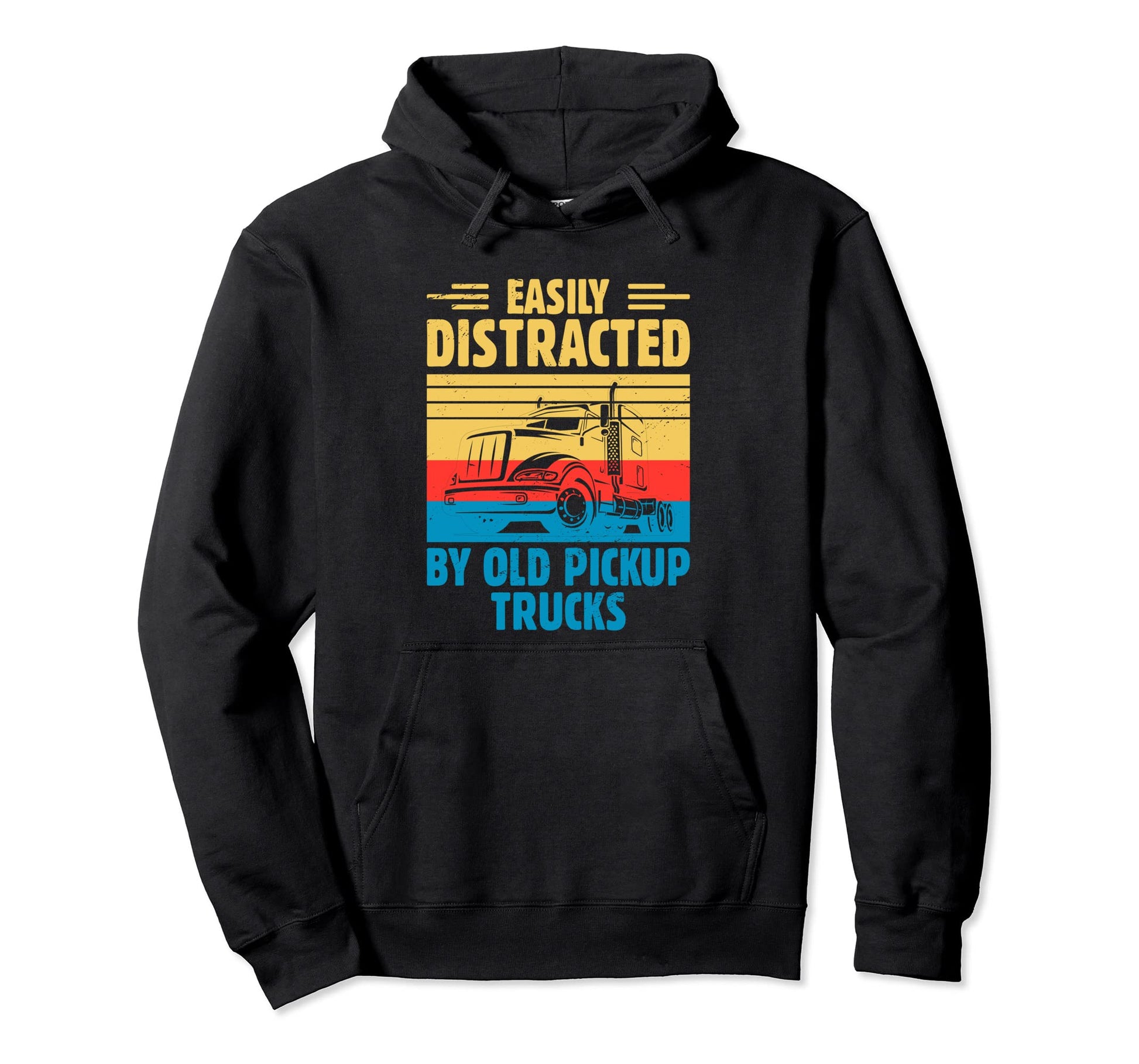 Truck Driver Trucker Freighter Delivery Hoodie - Novelty Apparel Men Women - T-Shirt, Sweatshirt, Hoodie