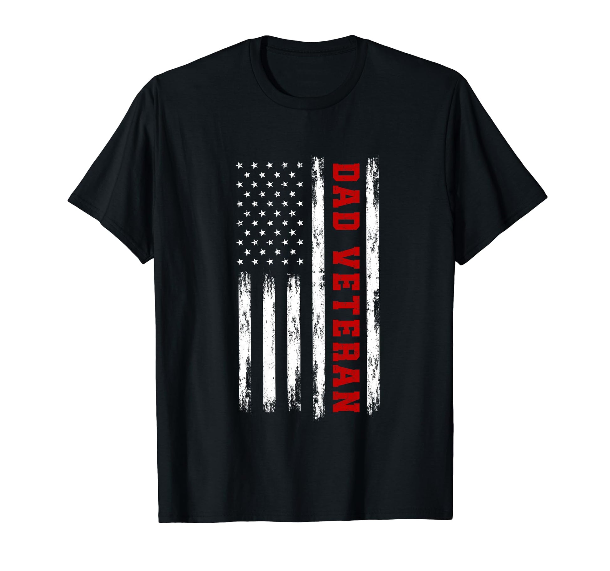 Big American Flag Best Father Proud T-Shirt - Fun Novelty Design Men Women - T-Shirt, Sweatshirt, Hoodie