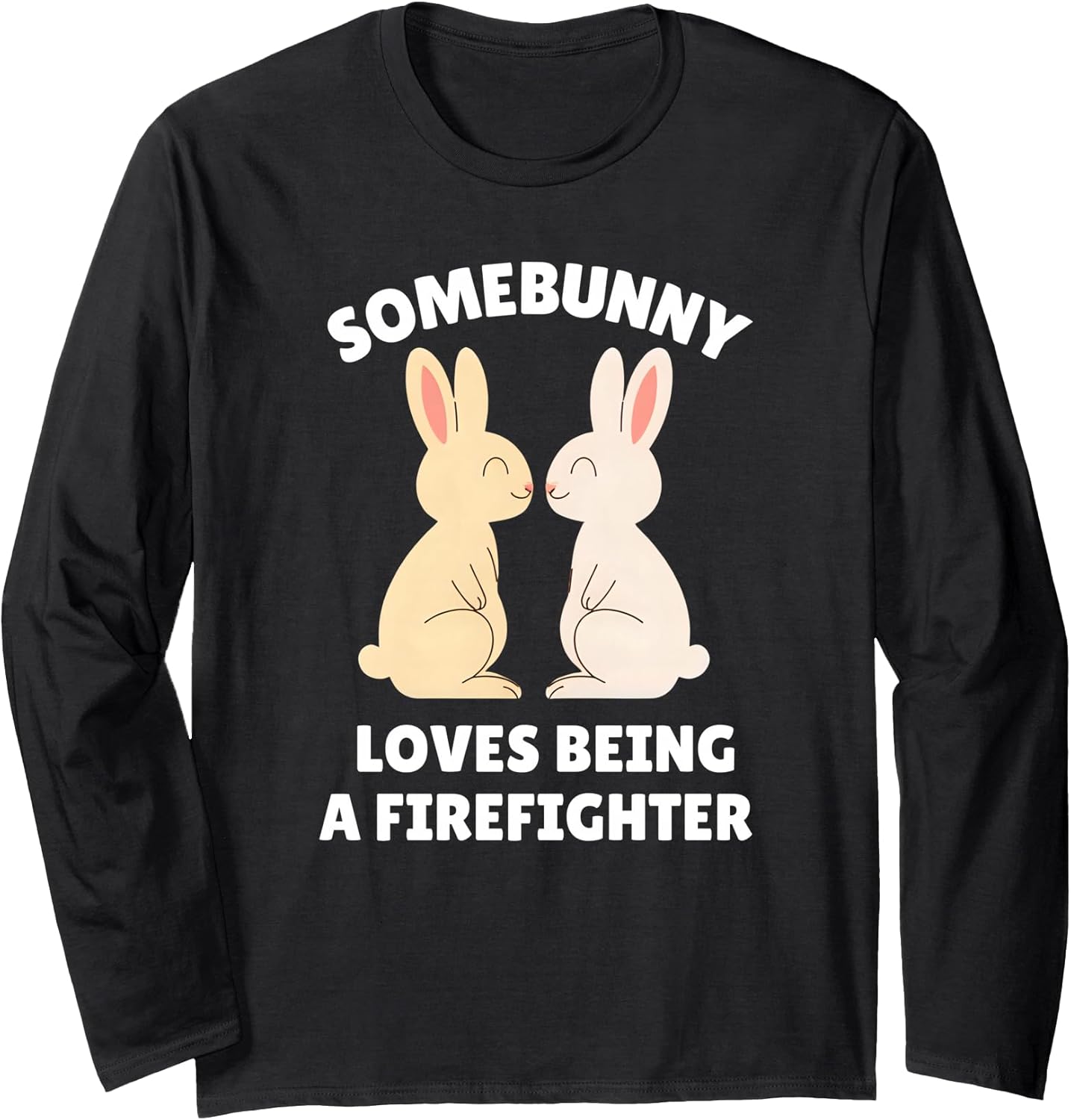 Easter Firefighter Merch Unisex T-shirt, Sweatshirt, Hoodie, Long Sleeve Tee - T-Shirt, Sweatshirt, Hoodie