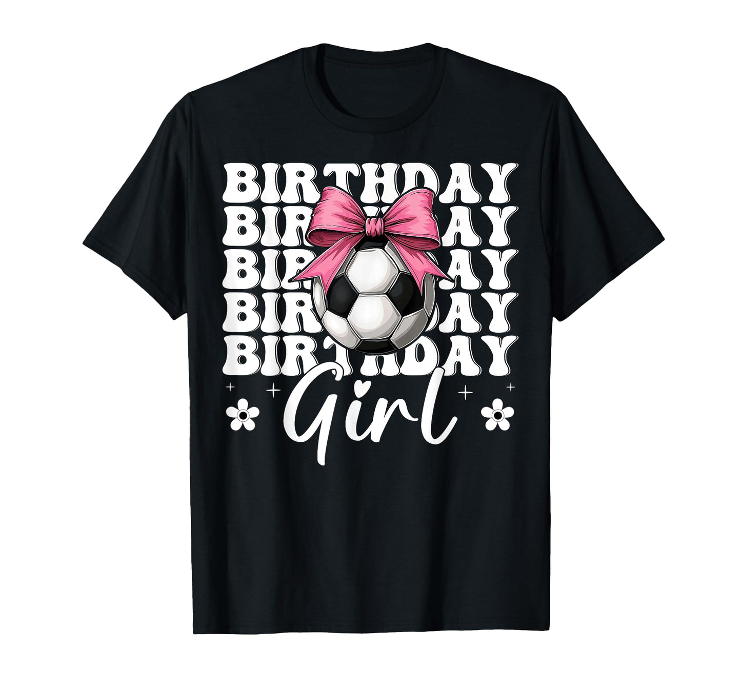 Birthday Soccer Soccer Mom Coquette Bow T-Shirt - Custom Art Print Unisex - T-Shirt, Sweatshirt, Hoodie