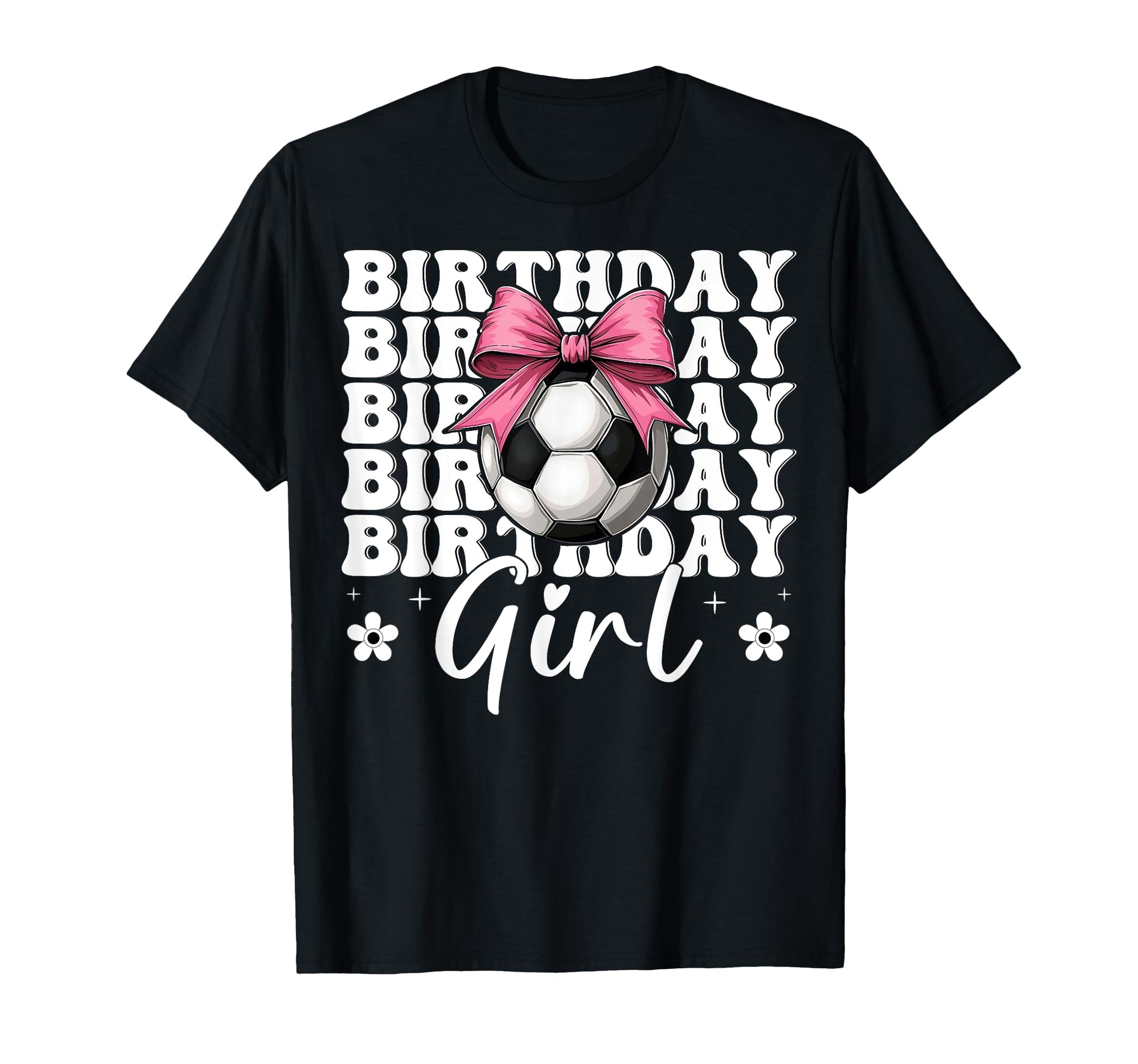 Birthday Soccer Soccer Mom Coquette Bow T-Shirt - Custom Art Print Unisex - T-Shirt, Sweatshirt, Hoodie