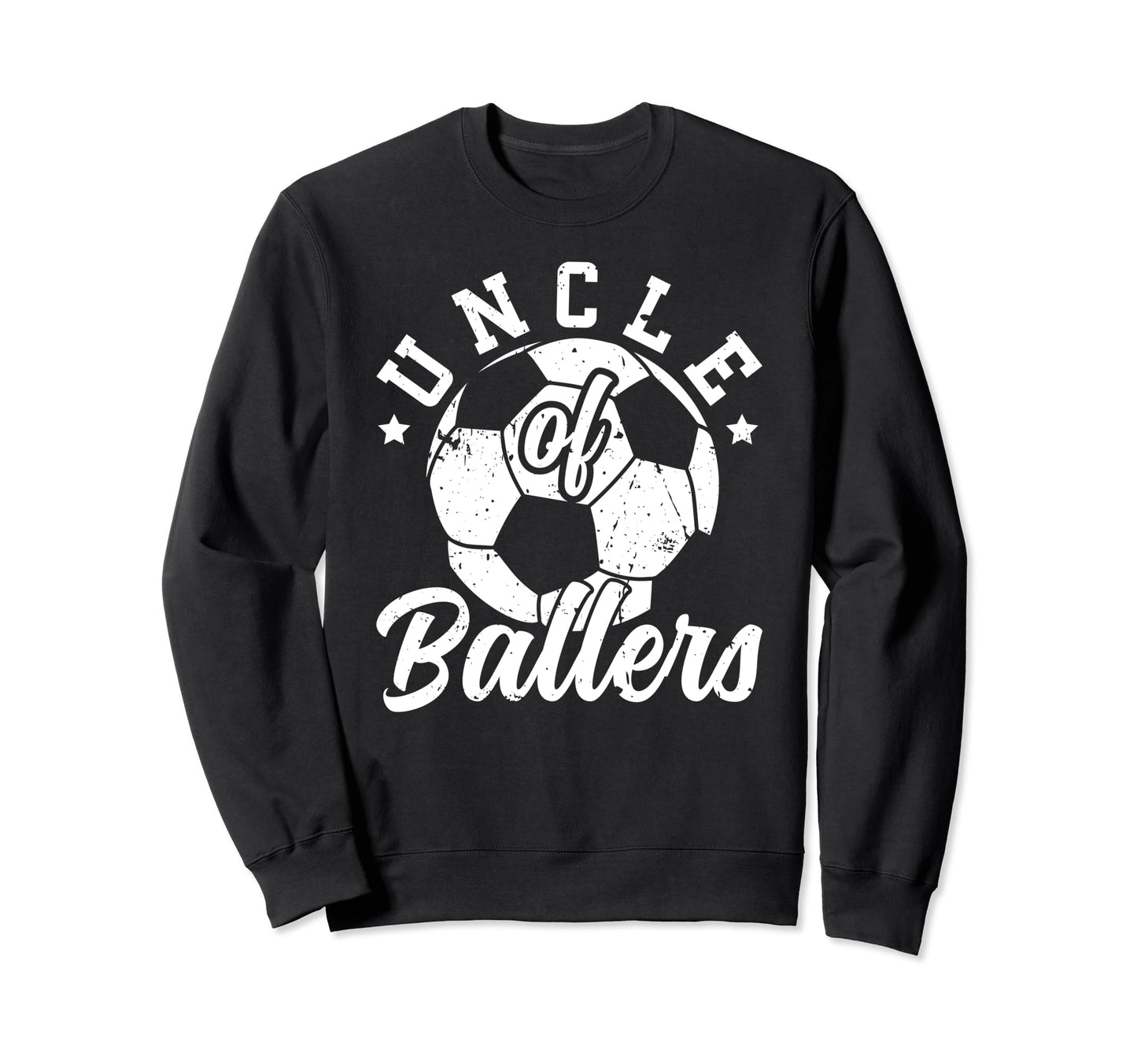 Uncle Ballers Soccer Uncle Soccer Sweatshirt - Minimalist Print Men Women - T-Shirt, Sweatshirt, Hoodie