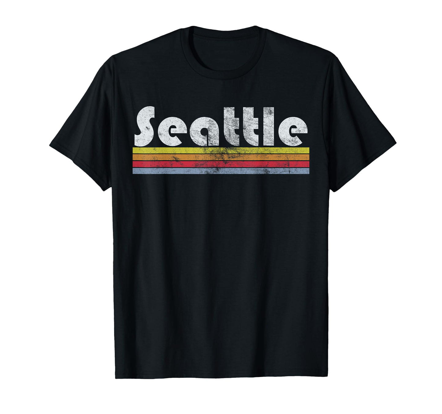 Seattle 70S 80S 90S T-Shirt - Novelty Apparel Men Women - T-Shirt, Sweatshirt, Hoodie