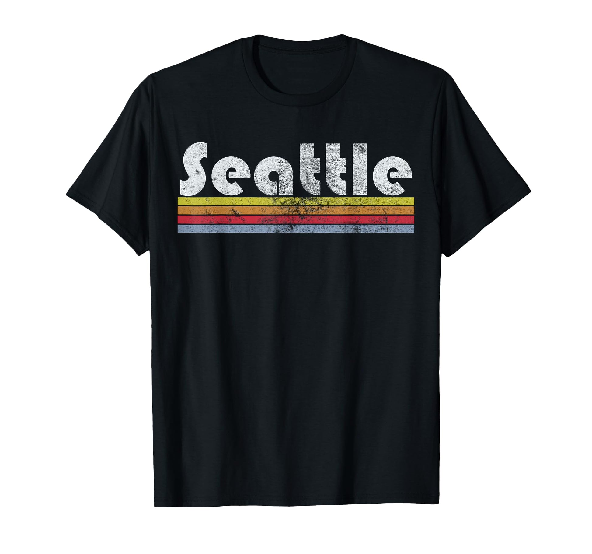 Seattle 70S 80S 90S T-Shirt - Novelty Apparel Men Women - T-Shirt, Sweatshirt, Hoodie