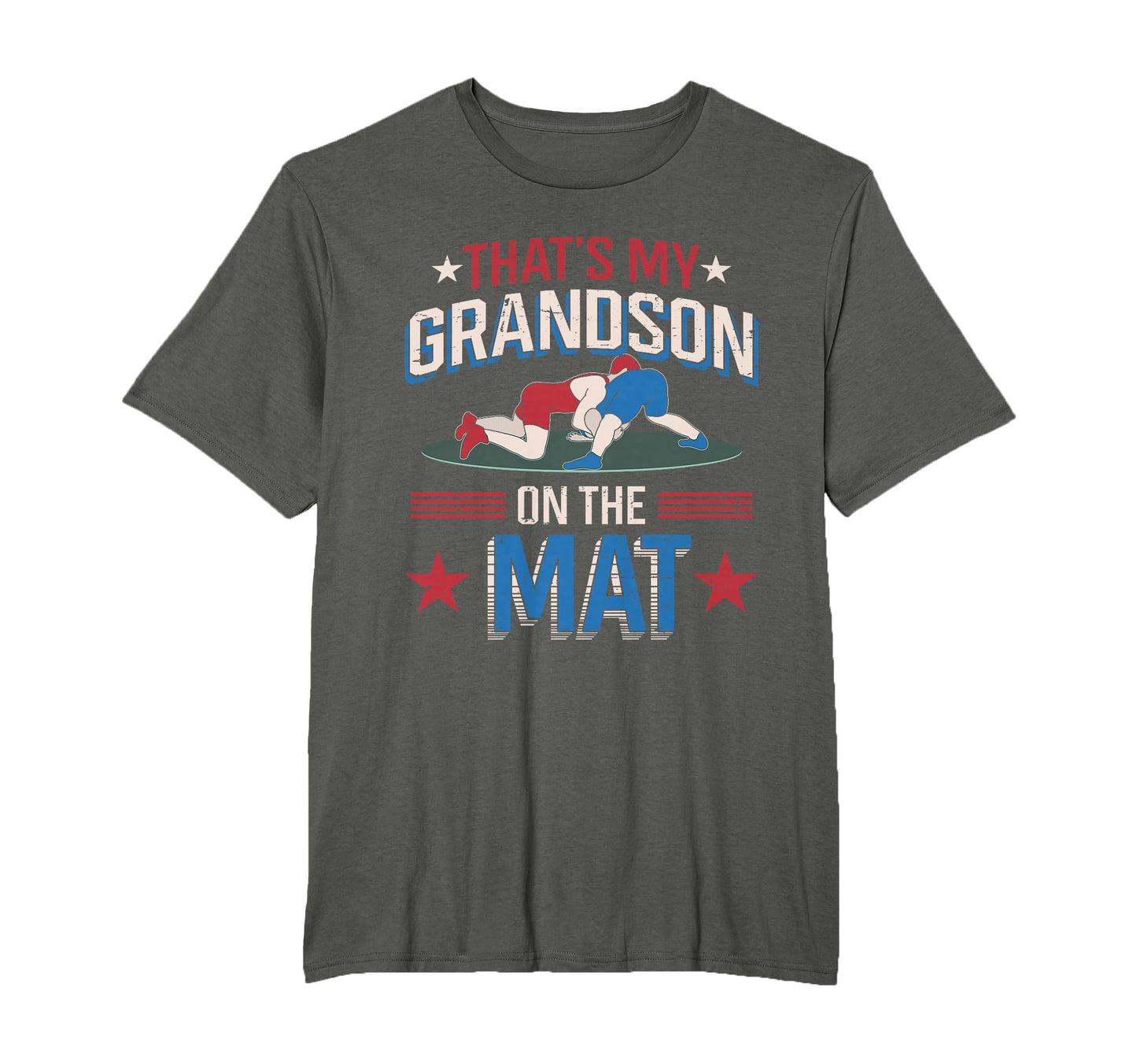 Thats My Grandson Mat Wrestler T-Shirt - Fun Novelty Design Men Women - T-Shirt, Sweatshirt, Hoodie