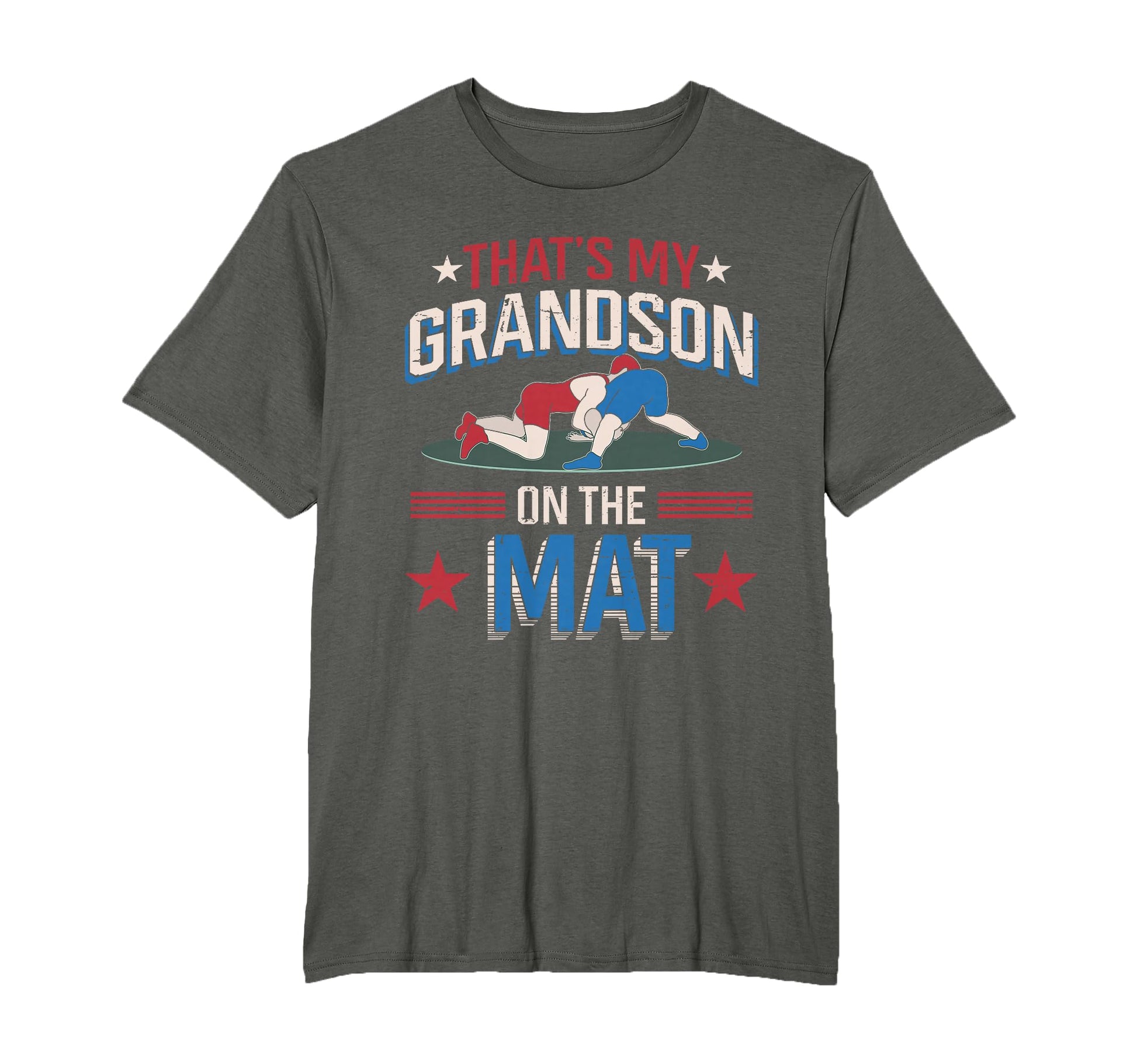 Thats My Grandson Mat Wrestler T-Shirt - Fun Novelty Design Men Women - T-Shirt, Sweatshirt, Hoodie