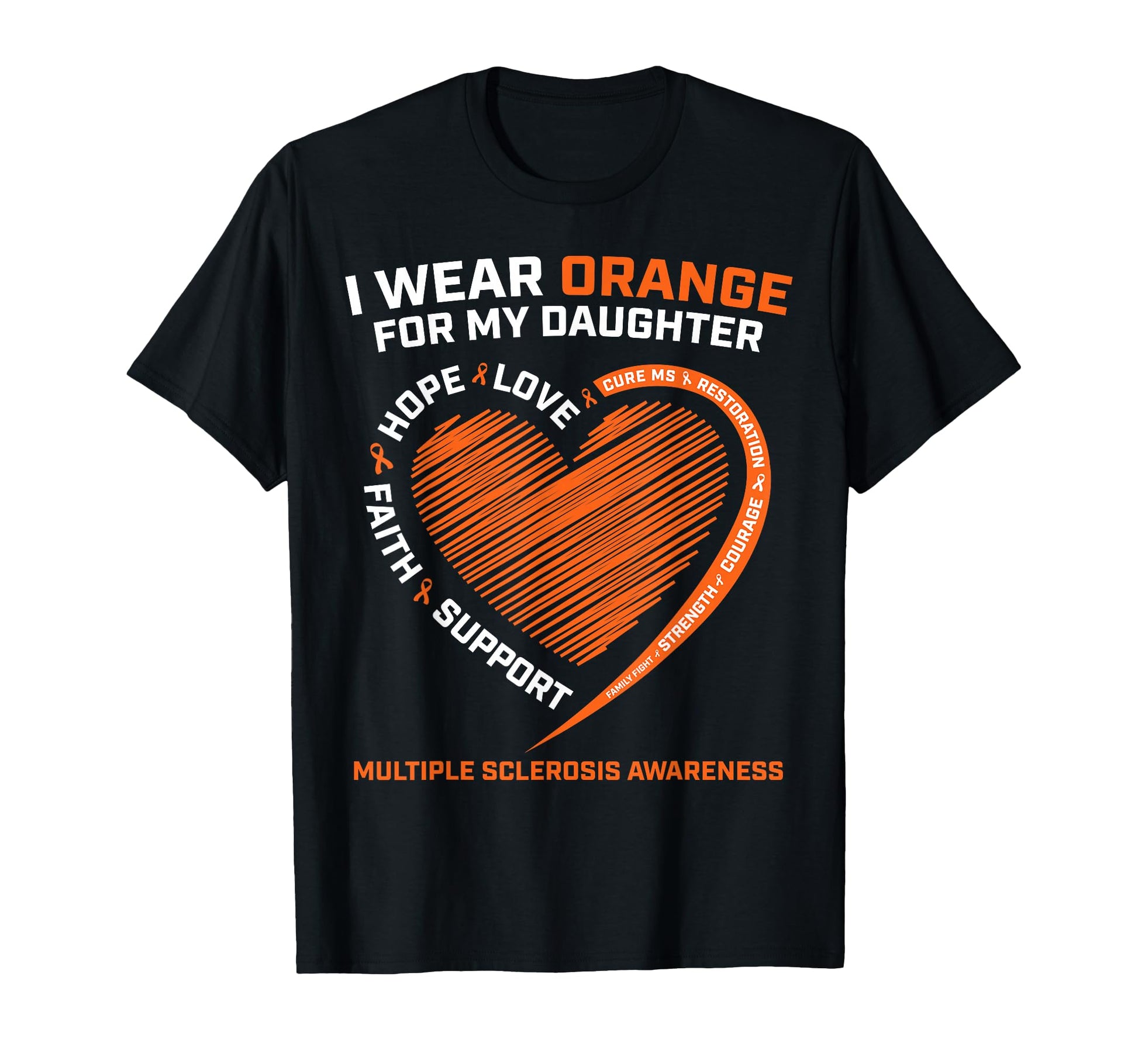 I Wear Orange My Daughter Multiple T-Shirt - Graphic Print Men Women - T-Shirt, Sweatshirt, Hoodie
